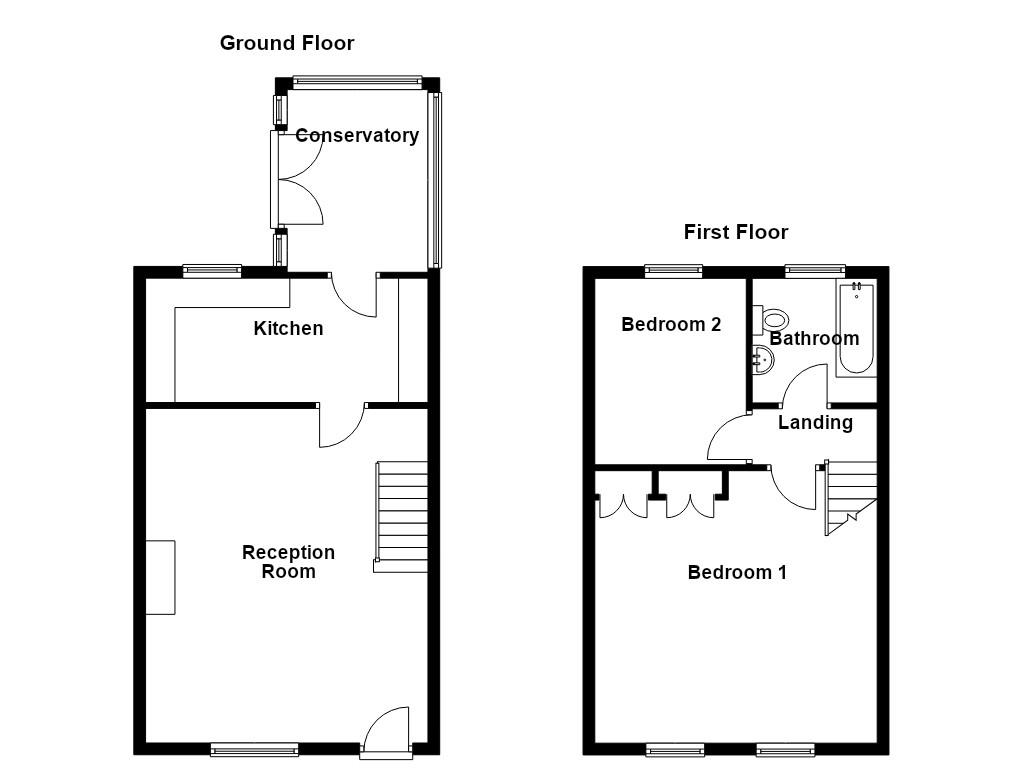 Gisburn Road, Blacko floorplan