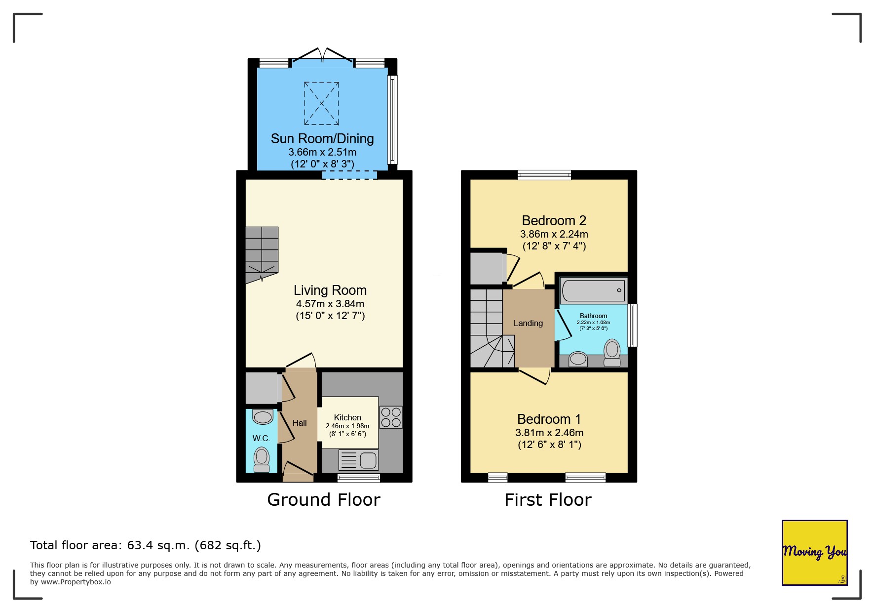 35 Bickford Close, Bristol floorplan