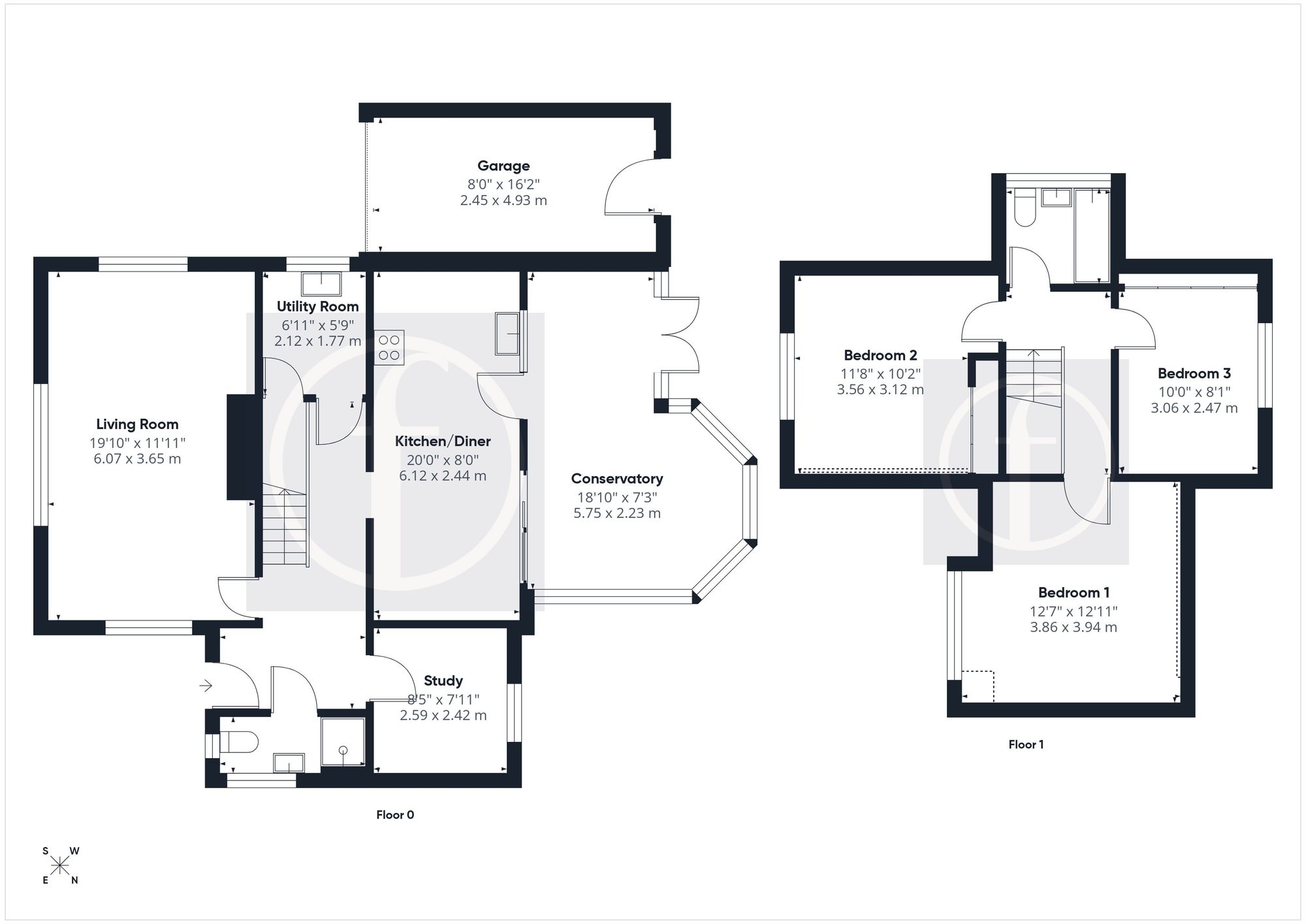 7 Locks Heath Park Road, Southampton floorplan