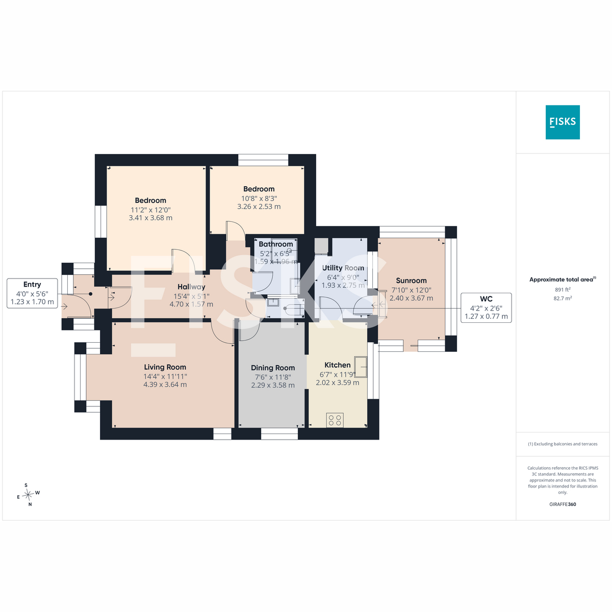 20, Ormsby Road, Canvey Island floorplan