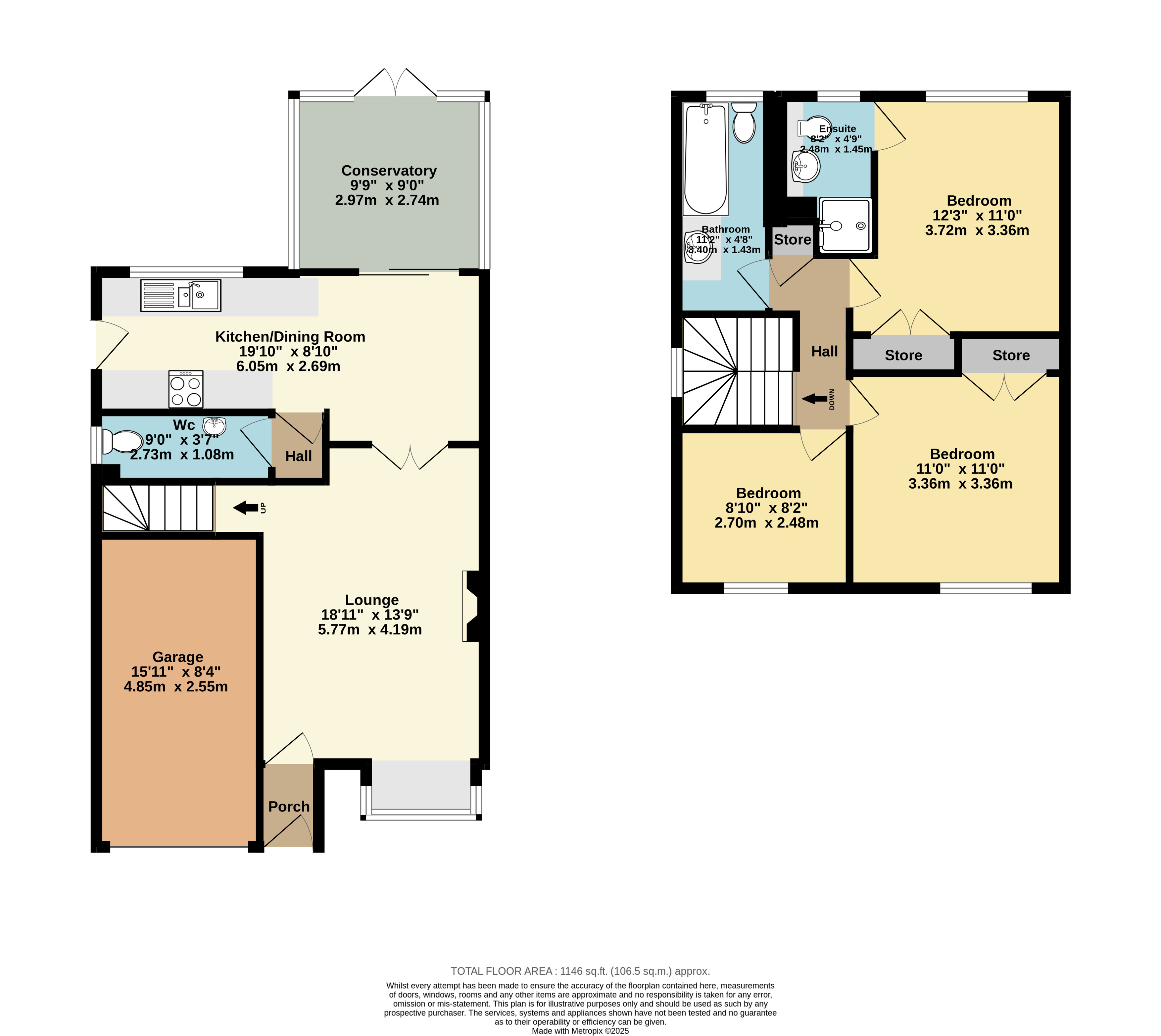 21, Abbey Gardens, Kent floorplan