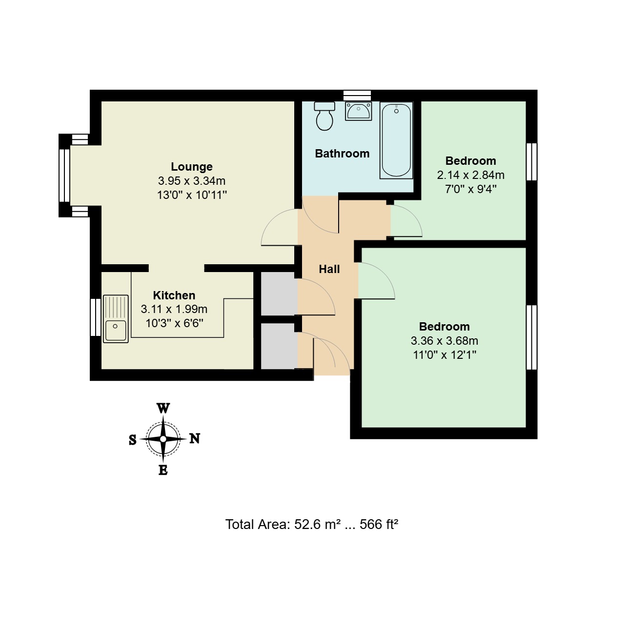 31 Lucena Court, Stowmarket floorplan