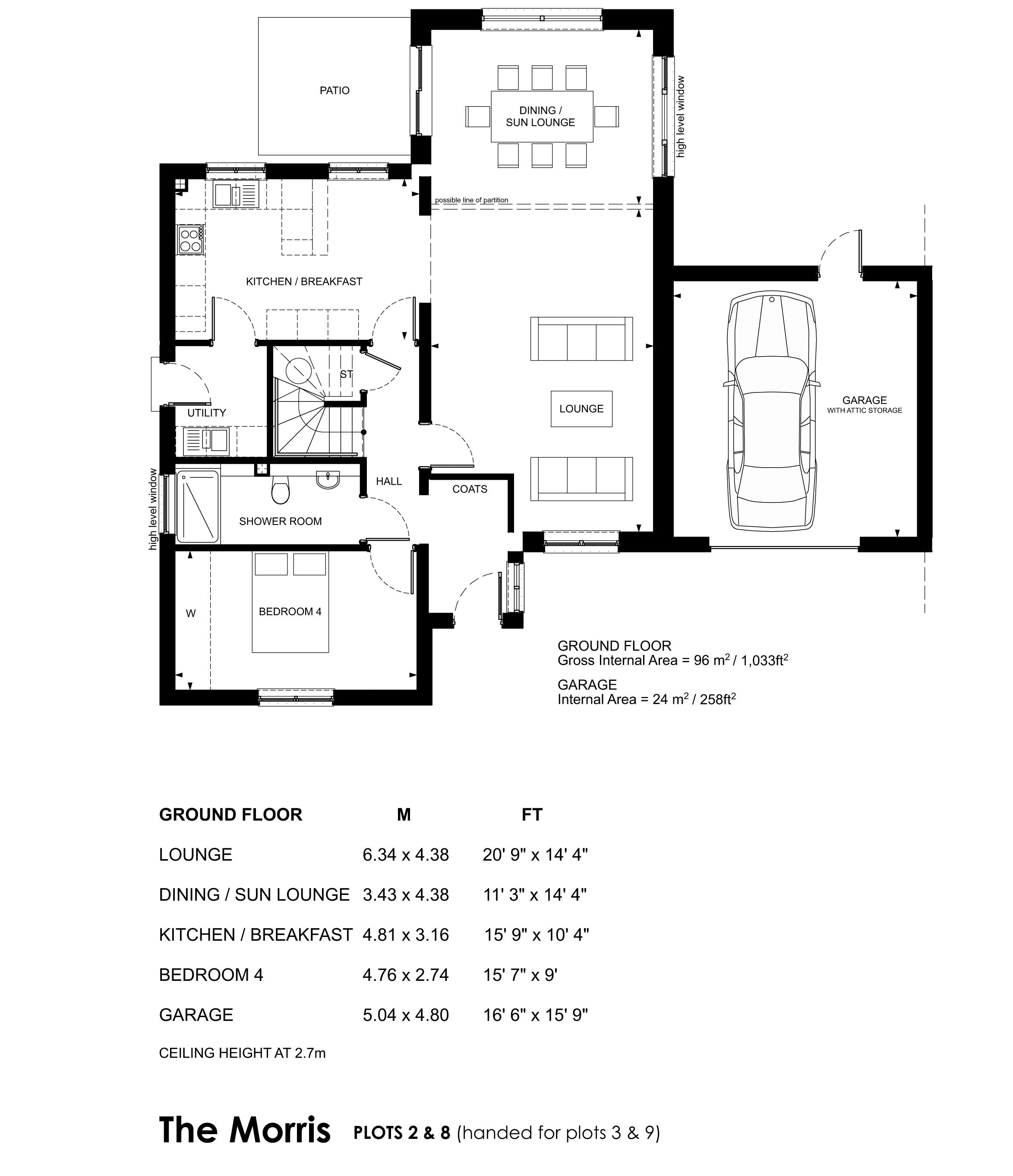 4 Bedrooms Link-detached house for sale in The Morris, Plot 8, Marine View, Gailes KA11