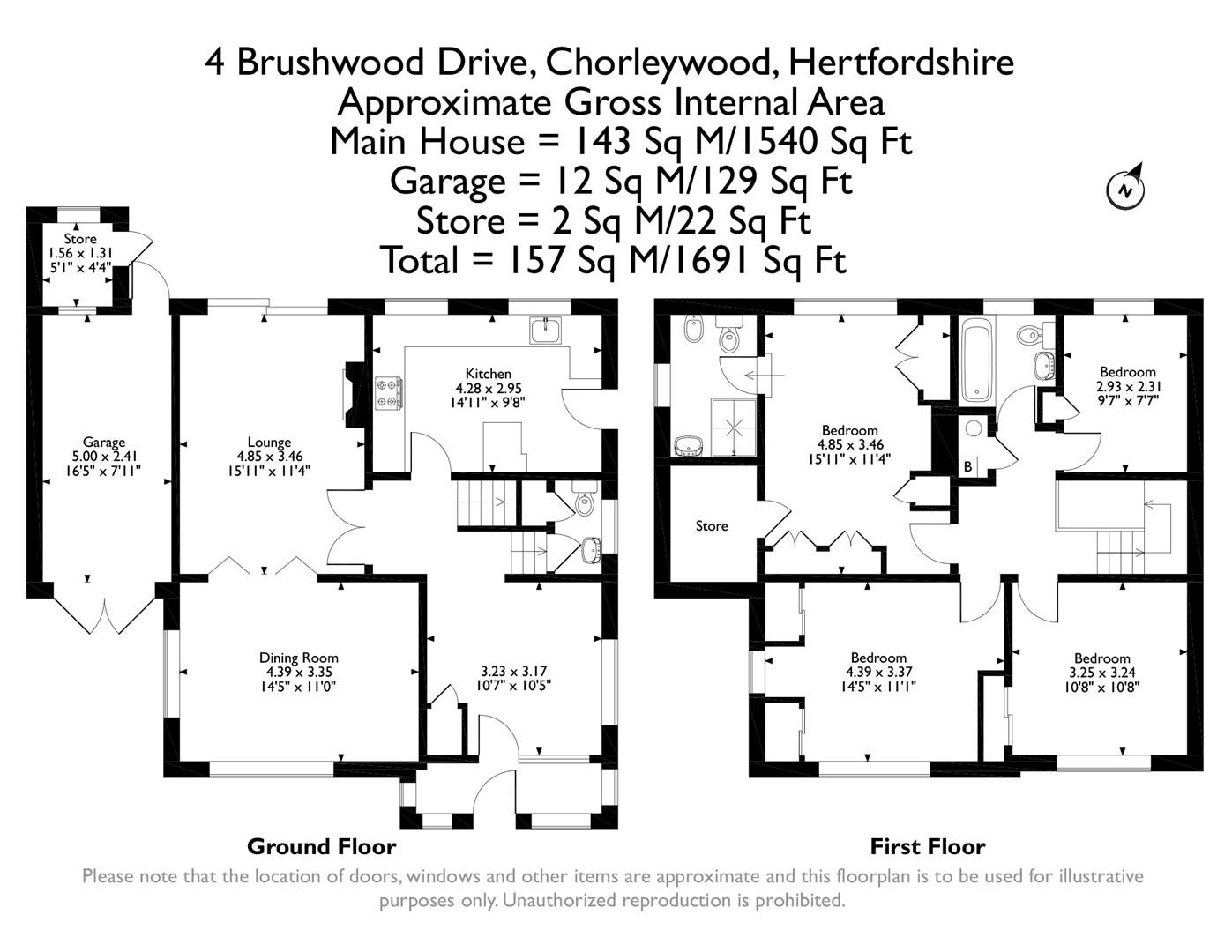 Brushwood Drive, Chorleywood, Rickmansworth WD3, 4 bedroom property for sale 64173800