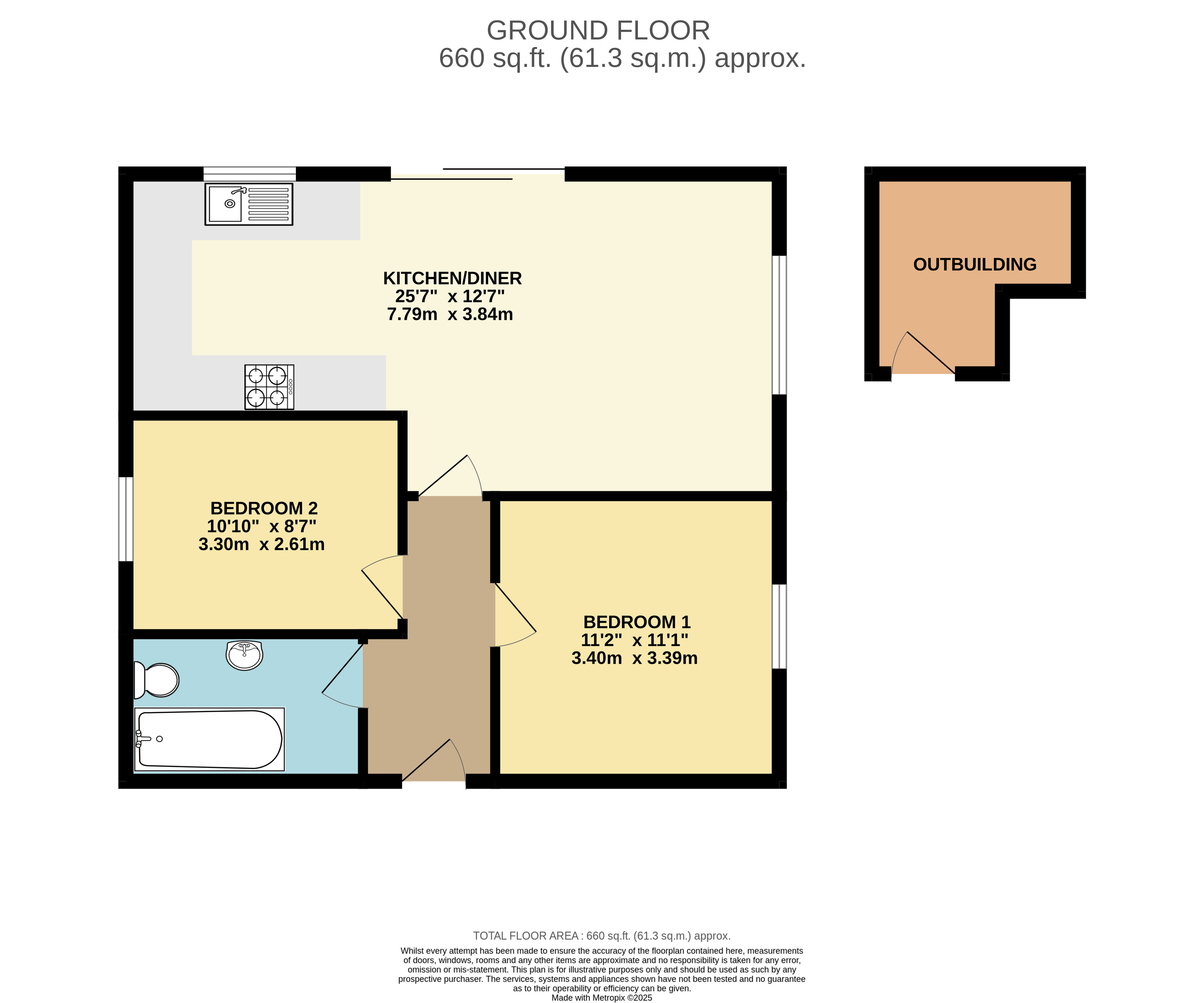 Falcon Mews, Cleethorpes floorplan