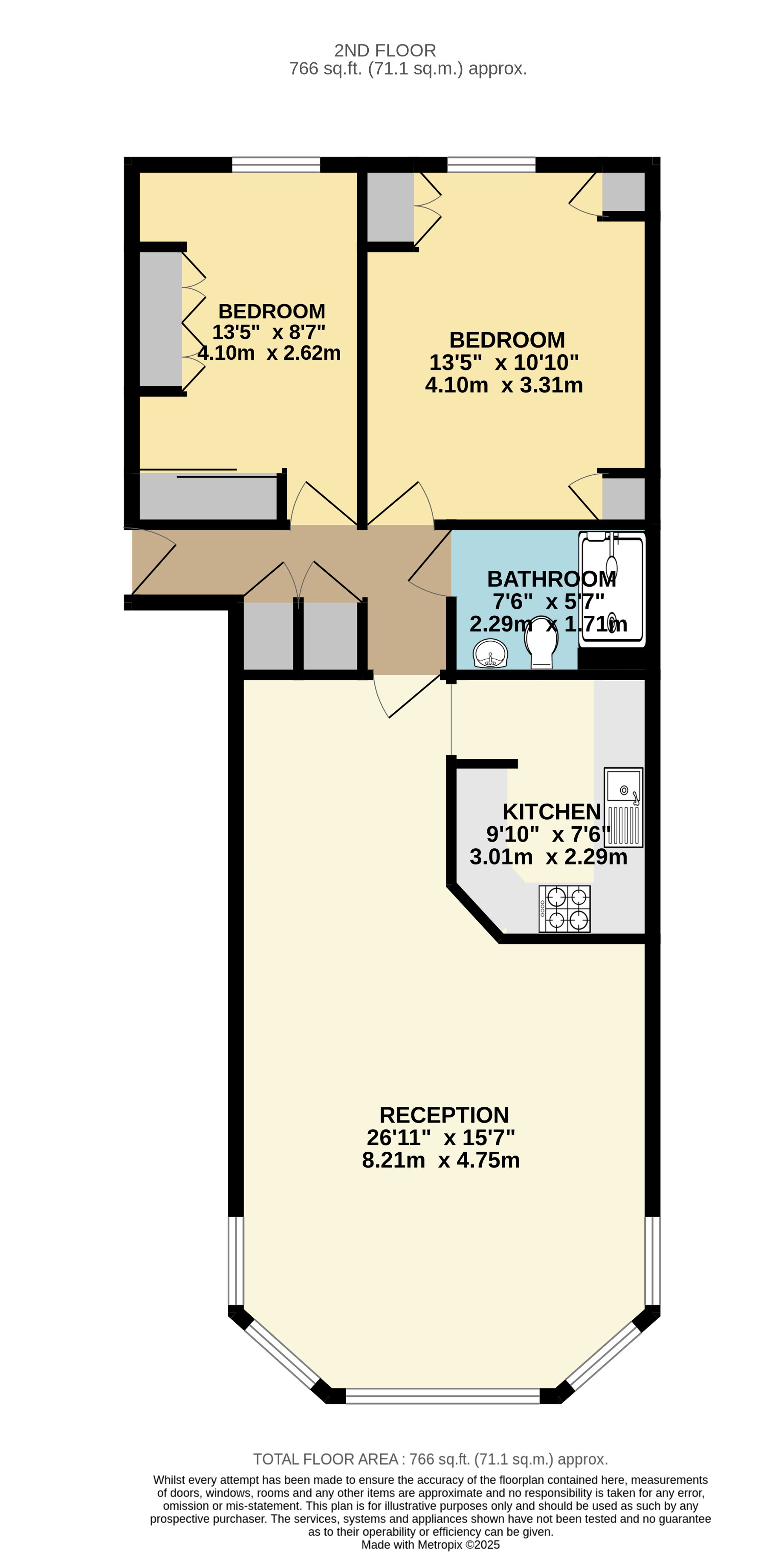 Flat 80, Ingleborough,, Cavell Drive, Middlesex floorplan