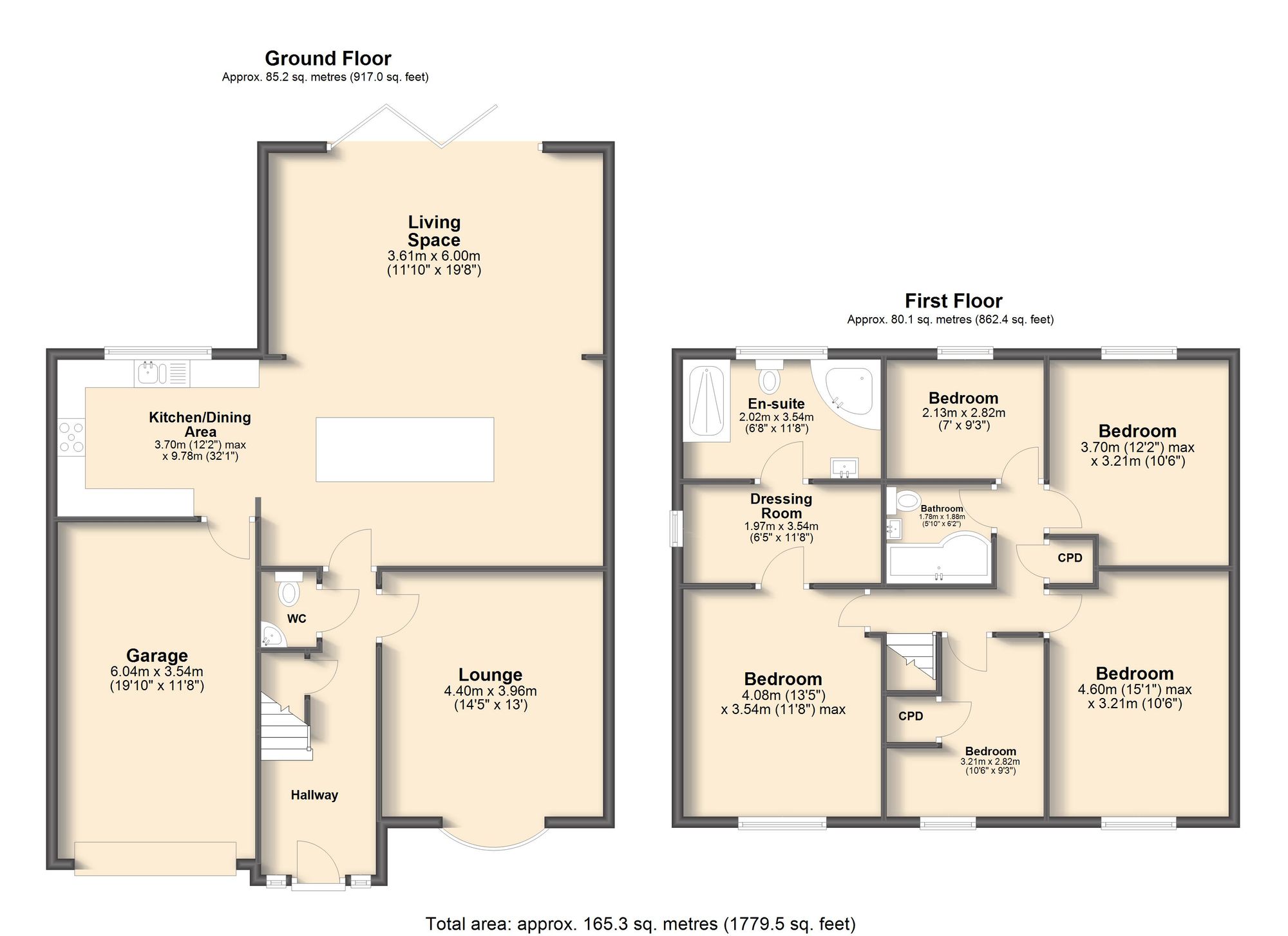 16 Ash Close, Sheffield floorplan