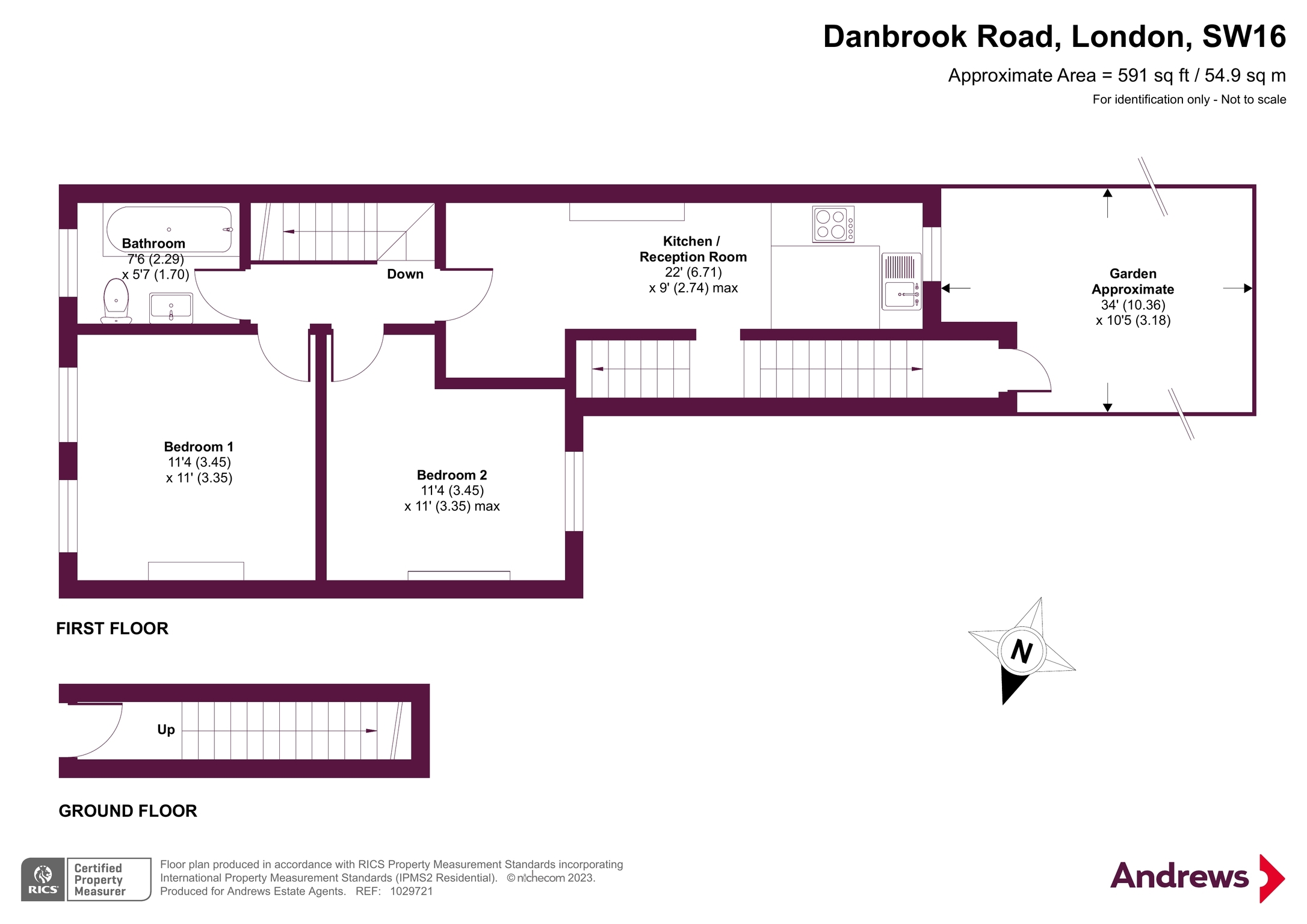 41, Danbrook Road, London floorplan
