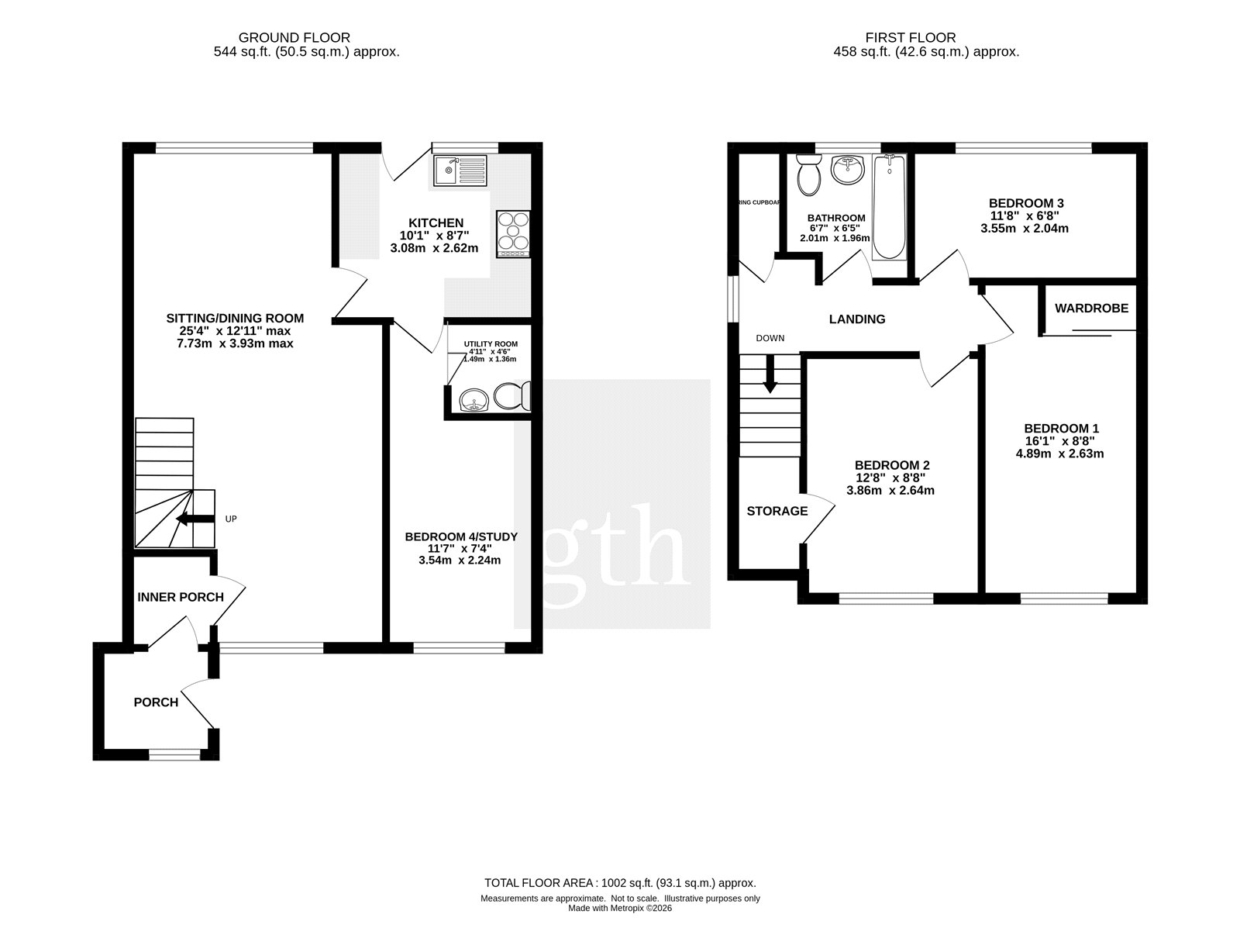 16, Alstone Road, Devon floorplan