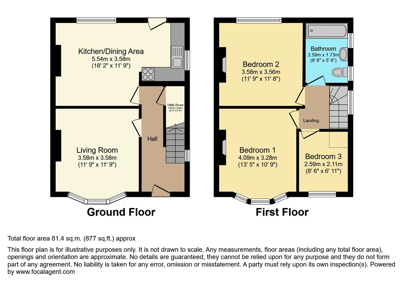 33, Hamilton Road, Bridlington floorplan