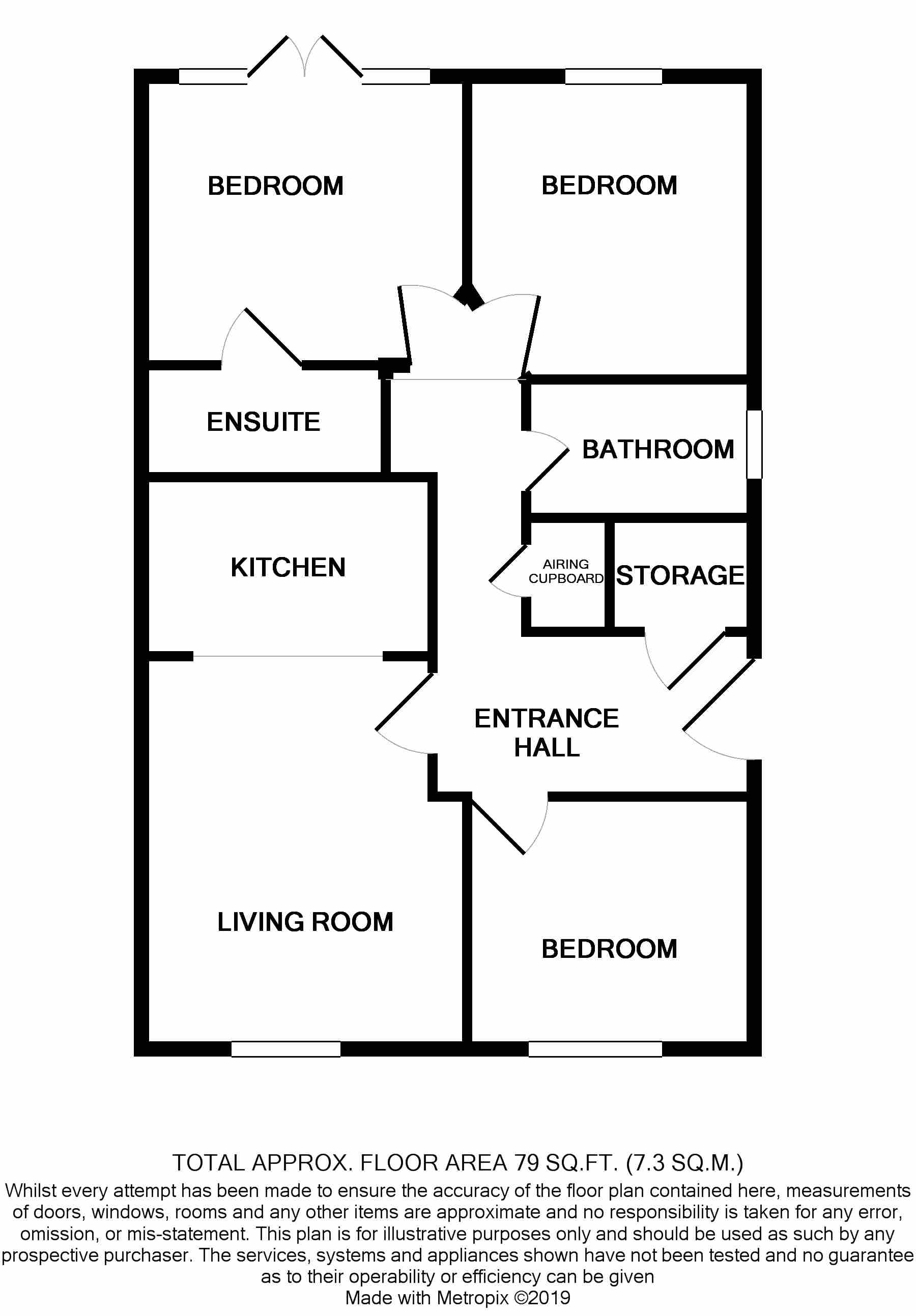 3 Bedrooms Flat to rent in Tilia Close, Watford WD25