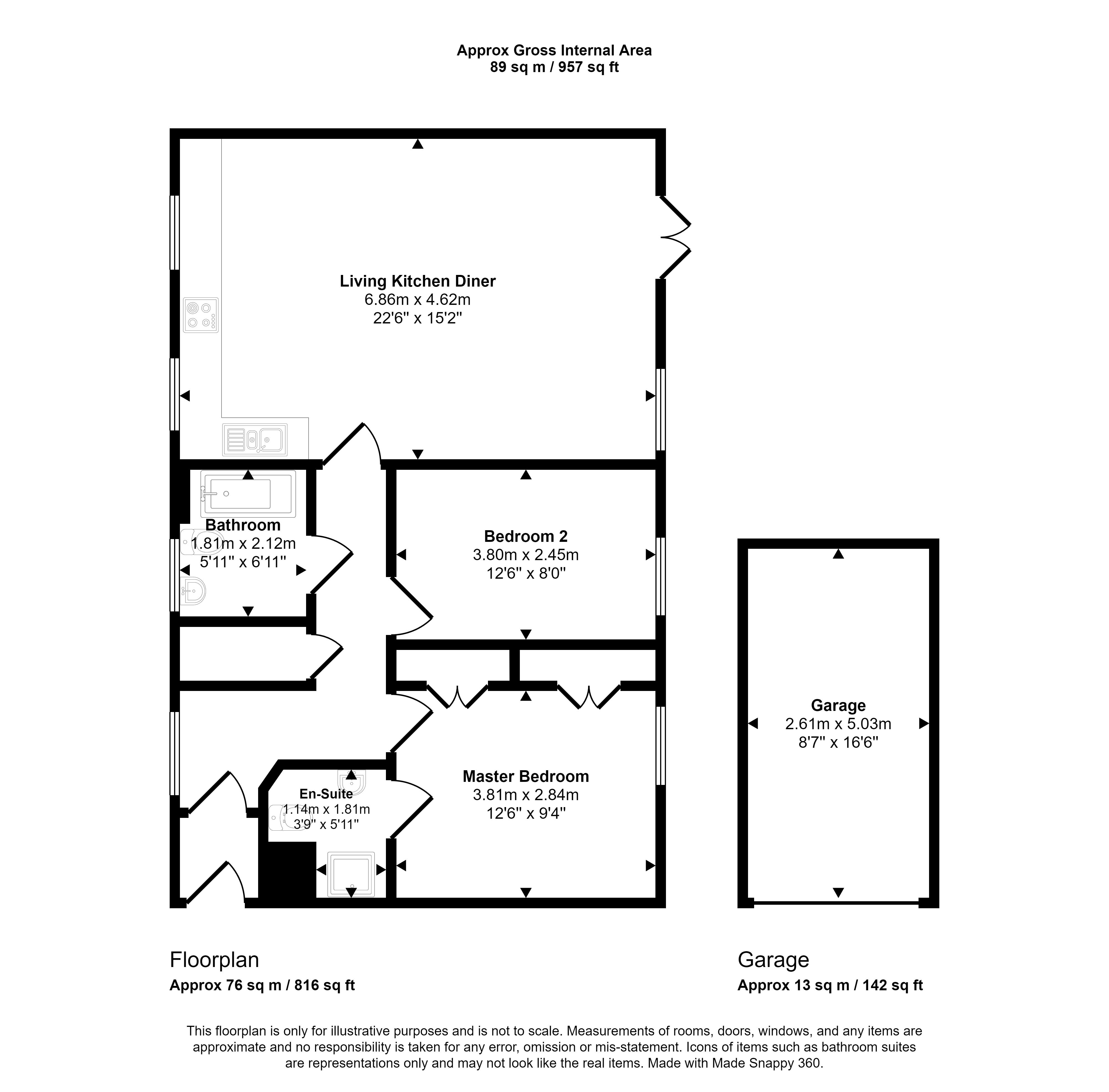 Thacker Drive, Darwin Park, Lichfield WS13, 2 bedroom flat for sale