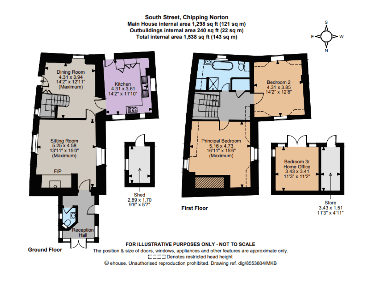33, South Street, Chipping Norton floorplan