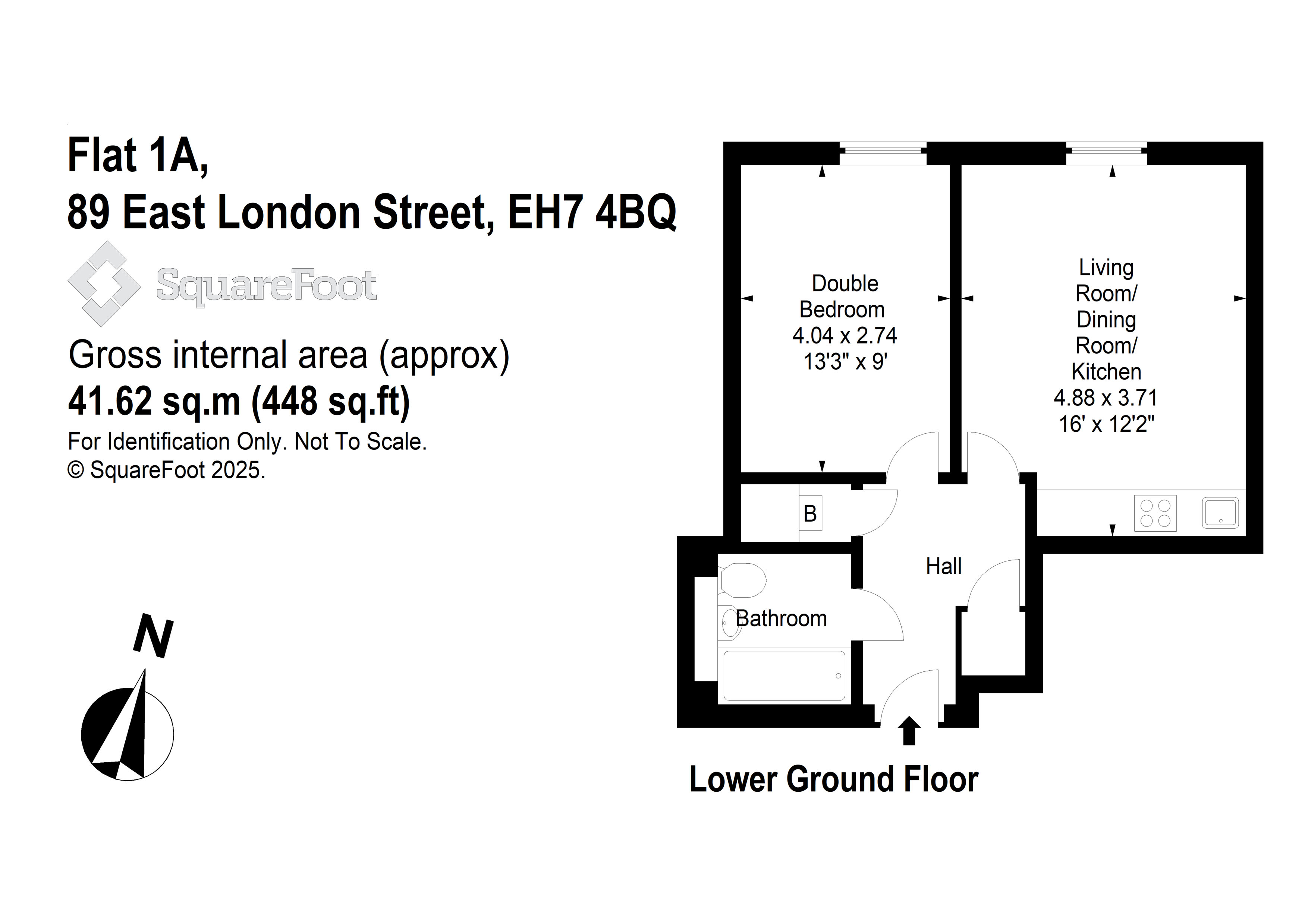 East London Street, Edinburgh floorplan