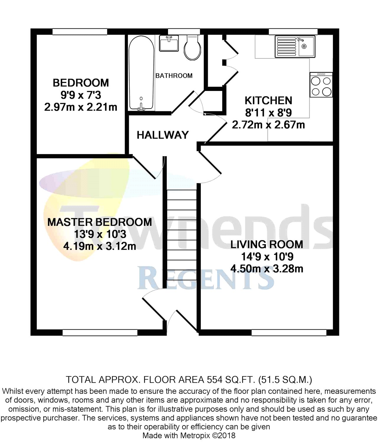 2 Bedrooms Maisonette to rent in Beech Grove, Addlestone, Surrey KT15