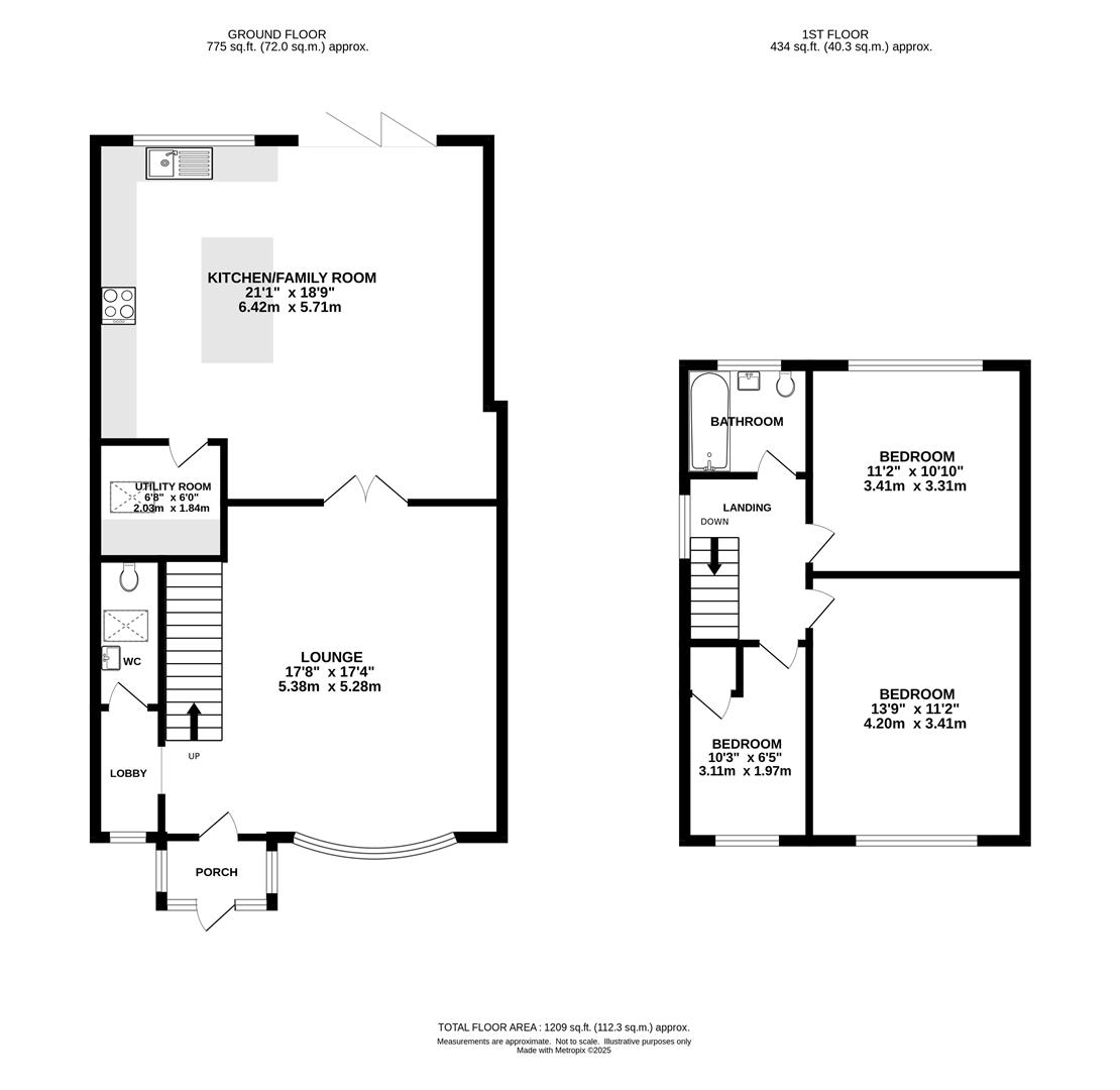 14, Barn Mead, Brentwood floorplan
