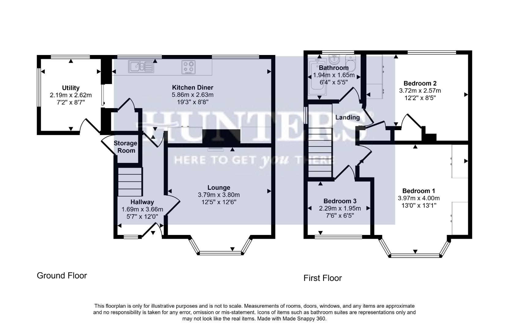 16, Birch Grove, Bradford floorplan