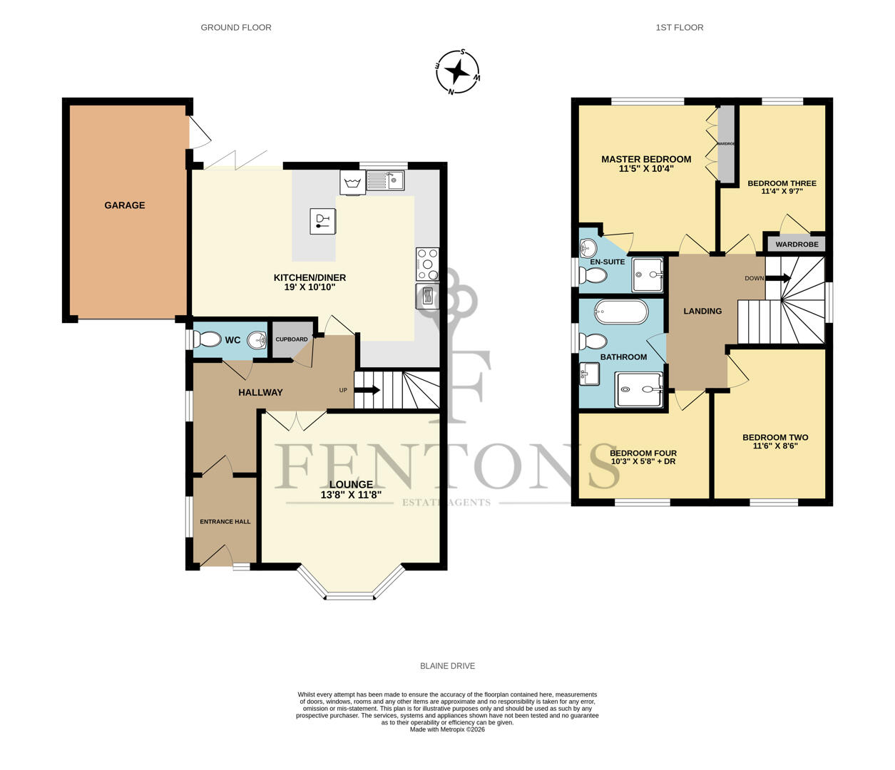 8, Blaine Drive, Frinton-on-Sea floorplan