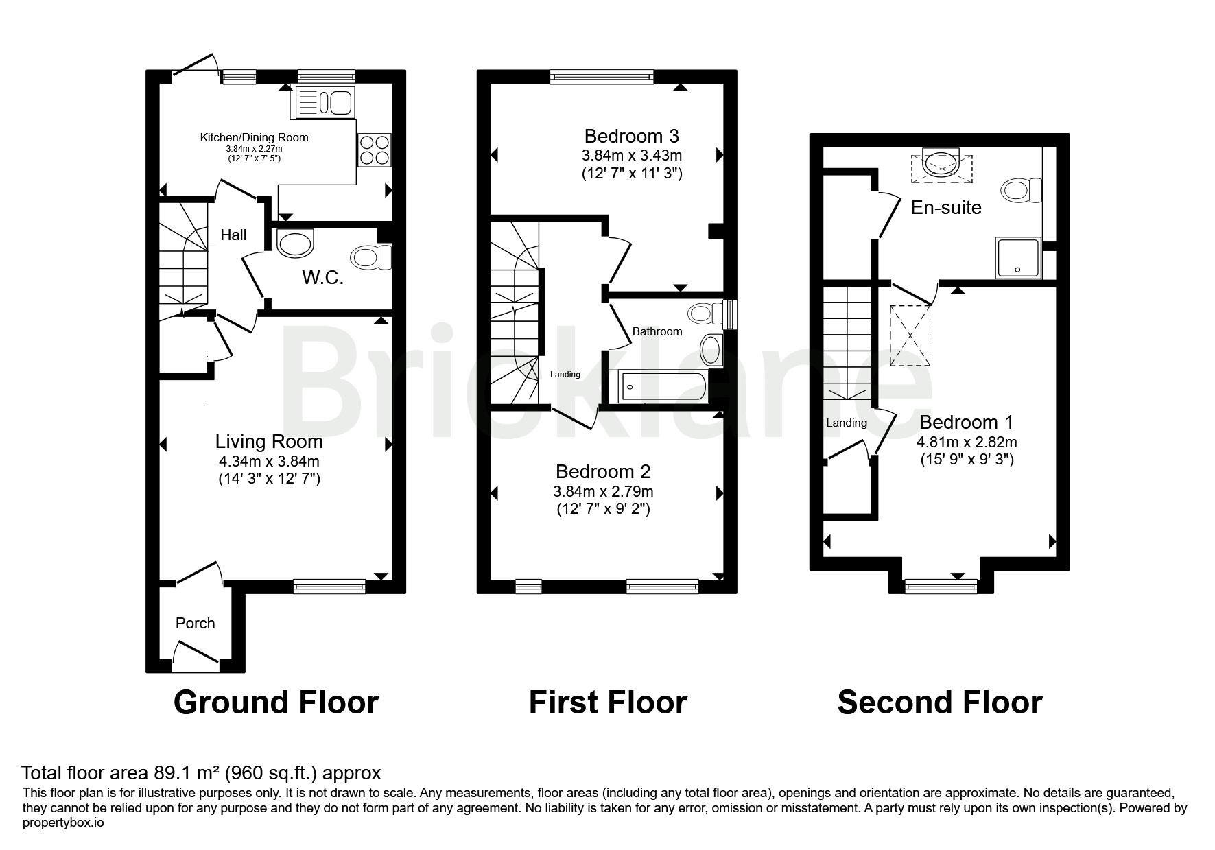 21, Vermuyden Way, Chatteris floorplan