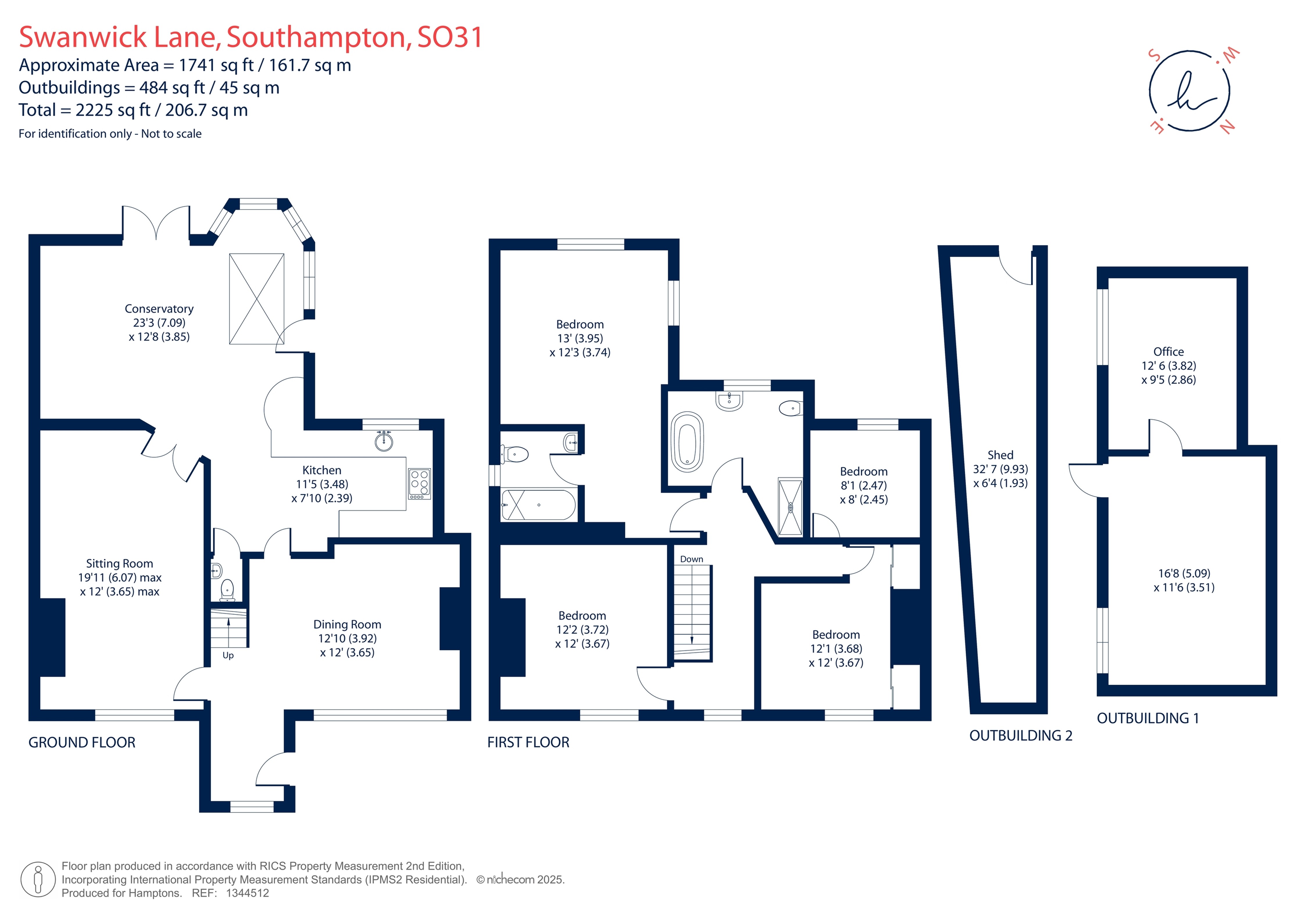 243, Swanwick Lane, Lower Swanwick floorplan