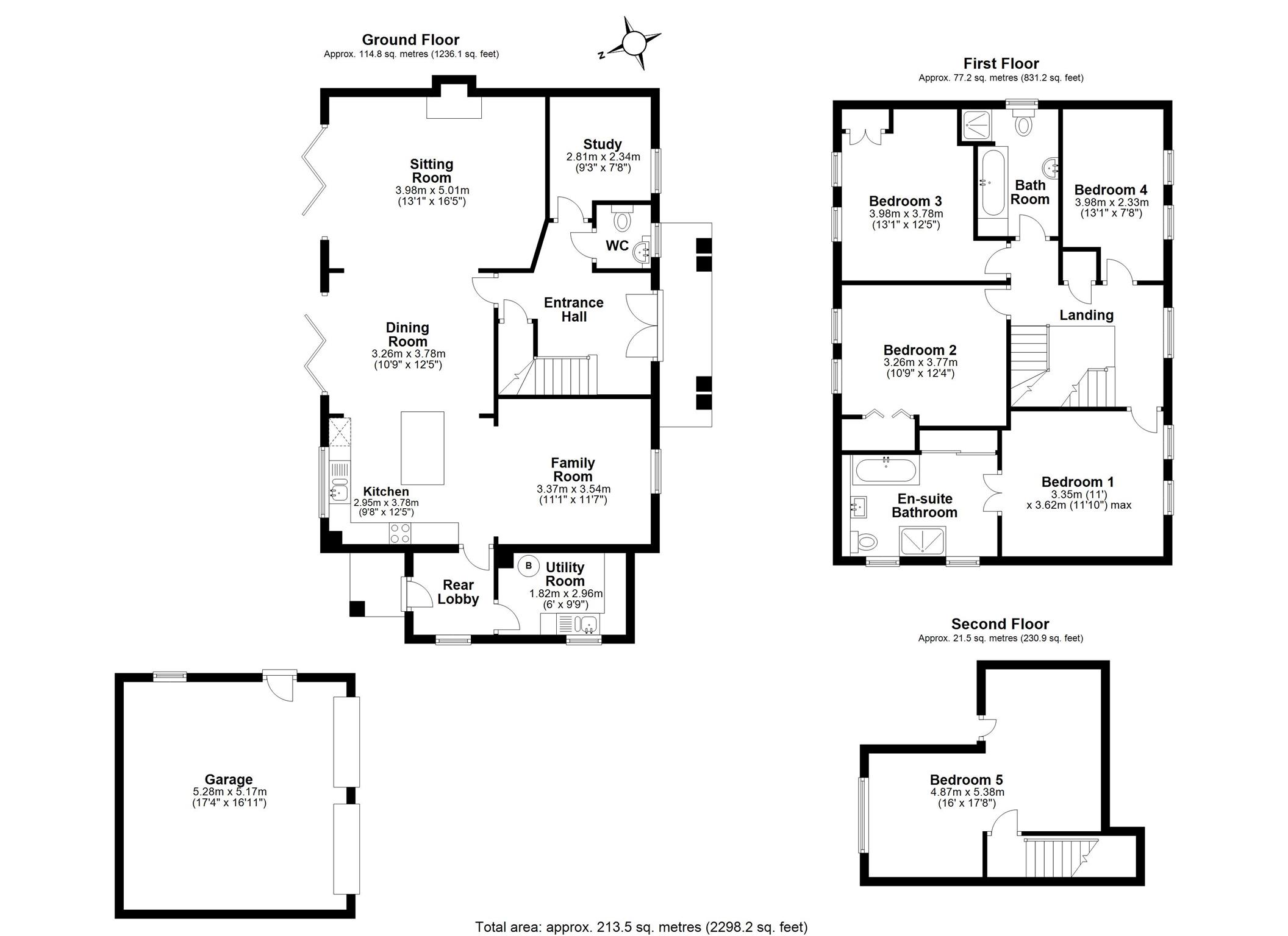 5 Bedrooms Detached house for sale in High Street, Wick BS30