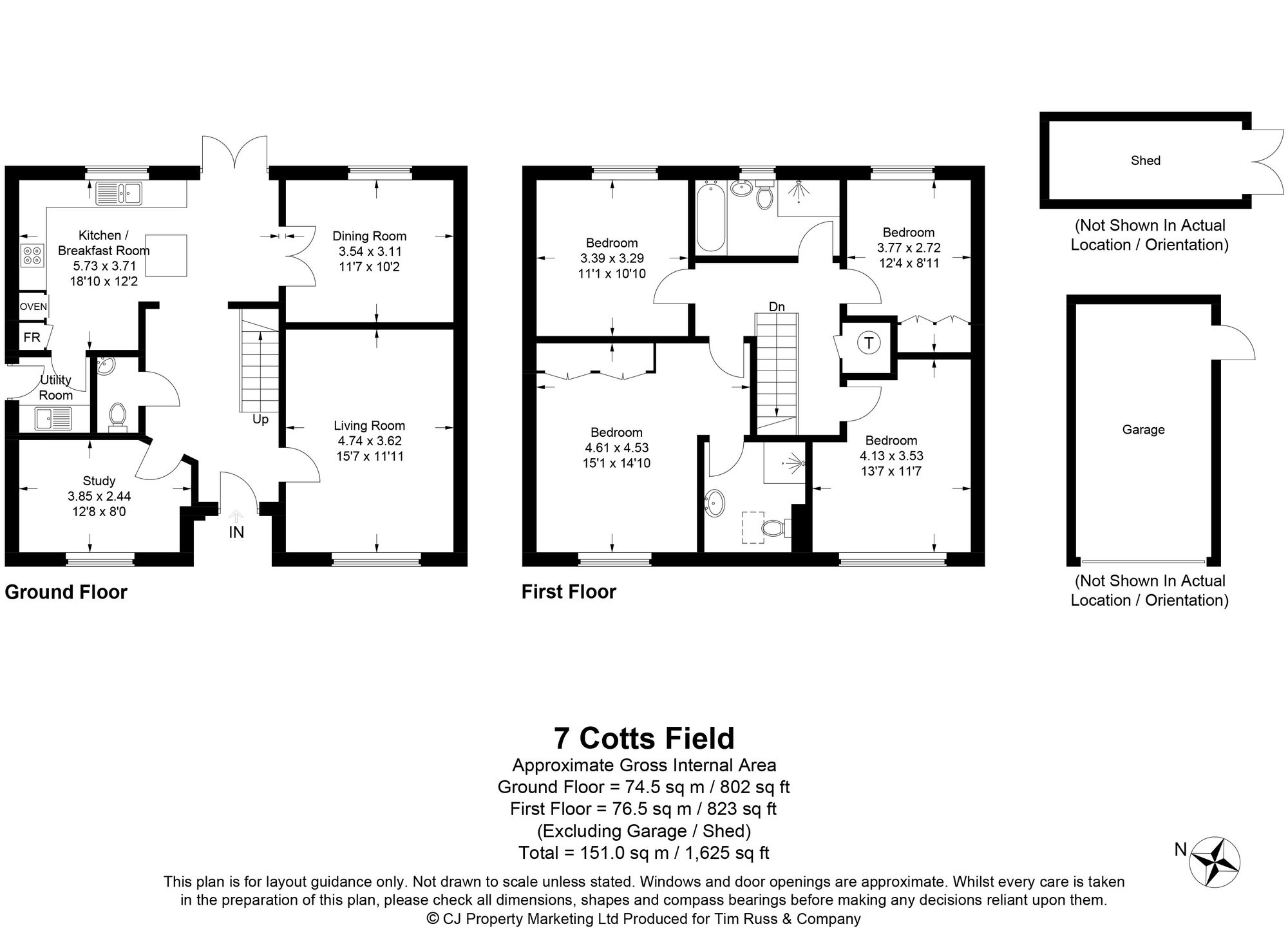 7 Cotts Field, Aylesbury floorplan