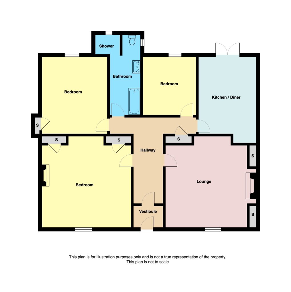 3, Stanley House Stanley Park, Airdrie floorplan