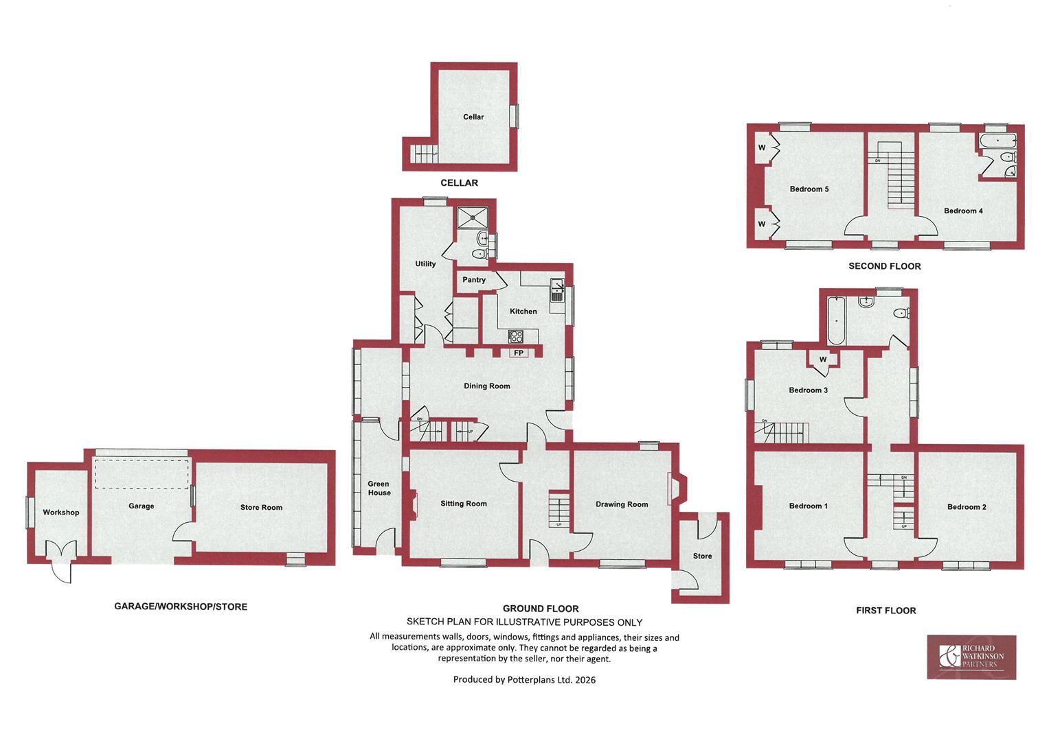 8, Newgate Street, Bingham floorplan