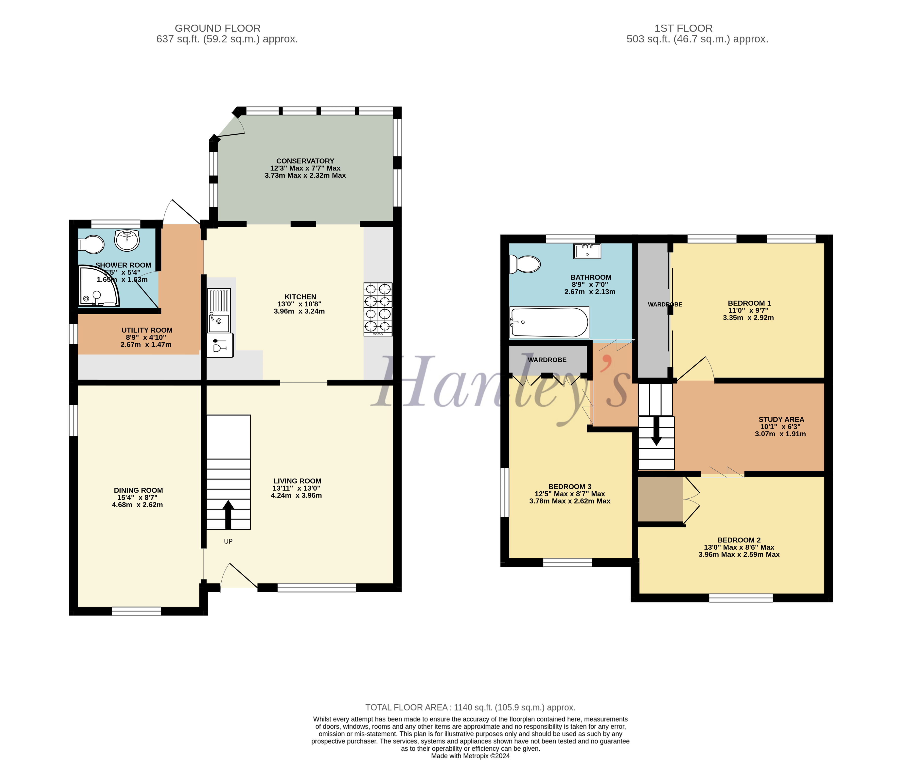 43, Knowlands, Highworth floorplan