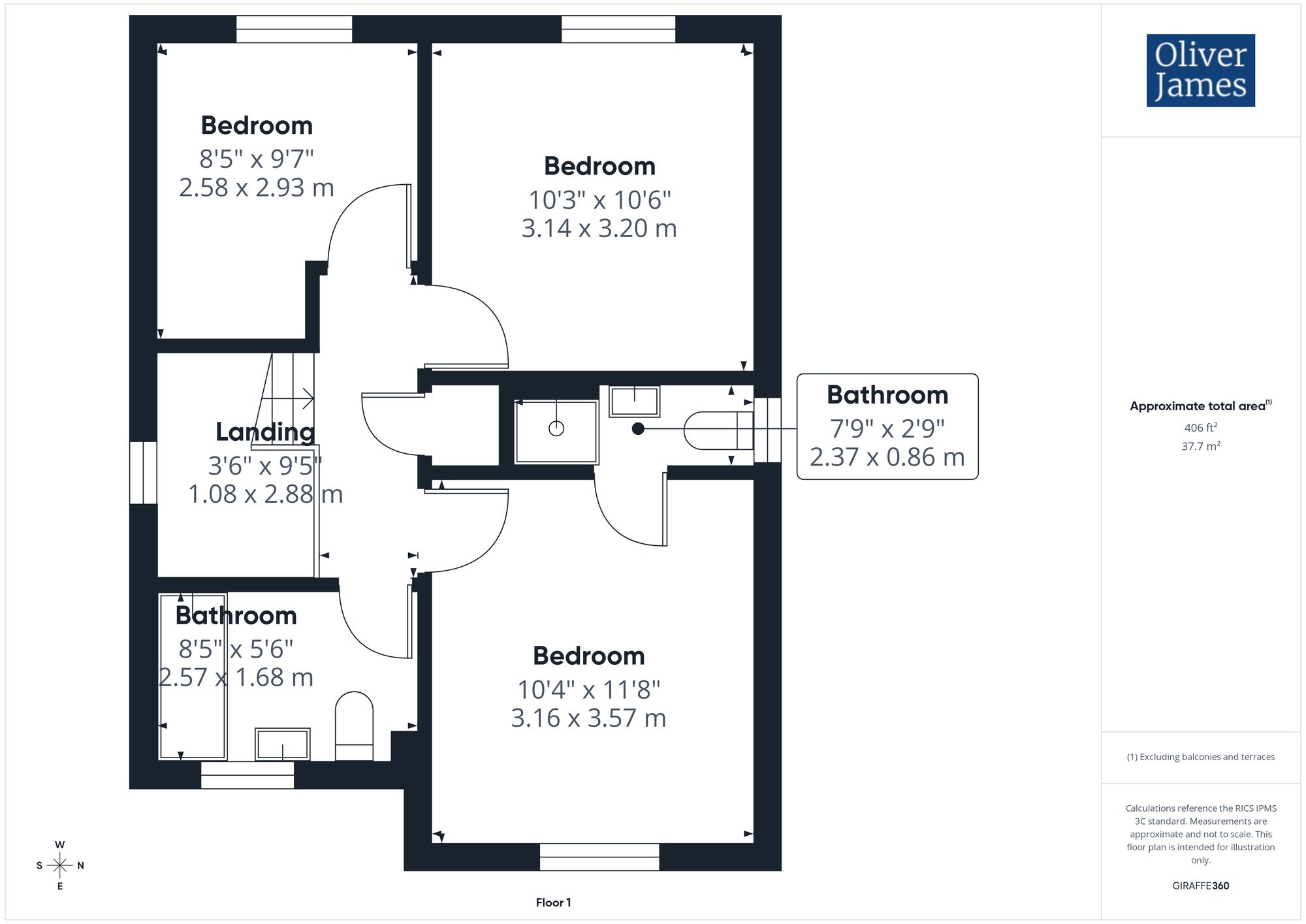 67 Carnaile Road, Huntingdon floorplan