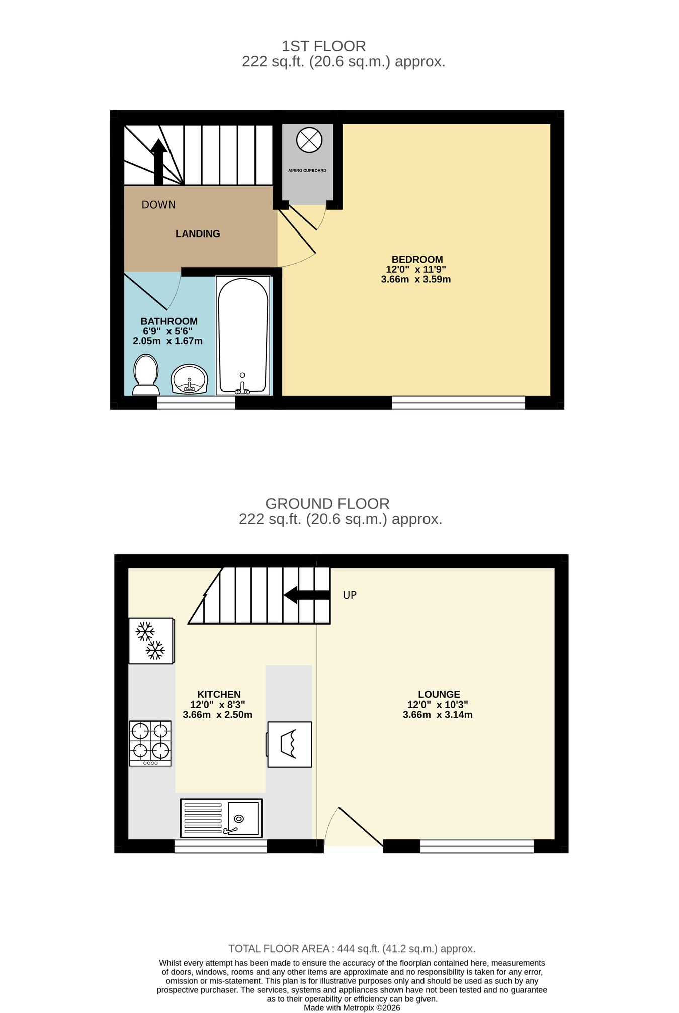 Meadowbrook Close, Slough floorplan