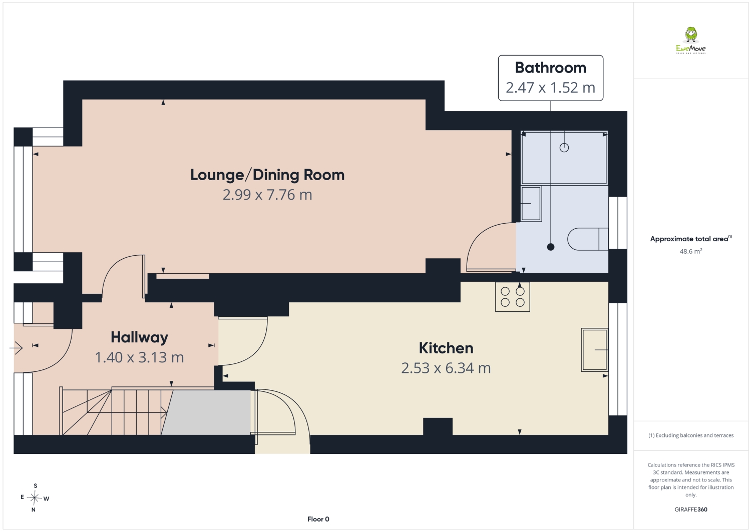 77, Dicksons Drive, Chester floorplan