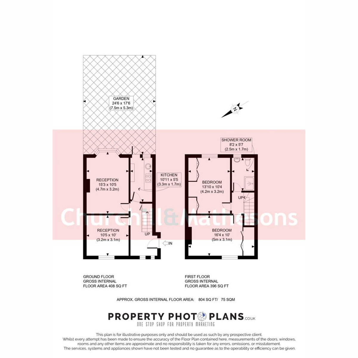 98, Henchman Street, London floorplan