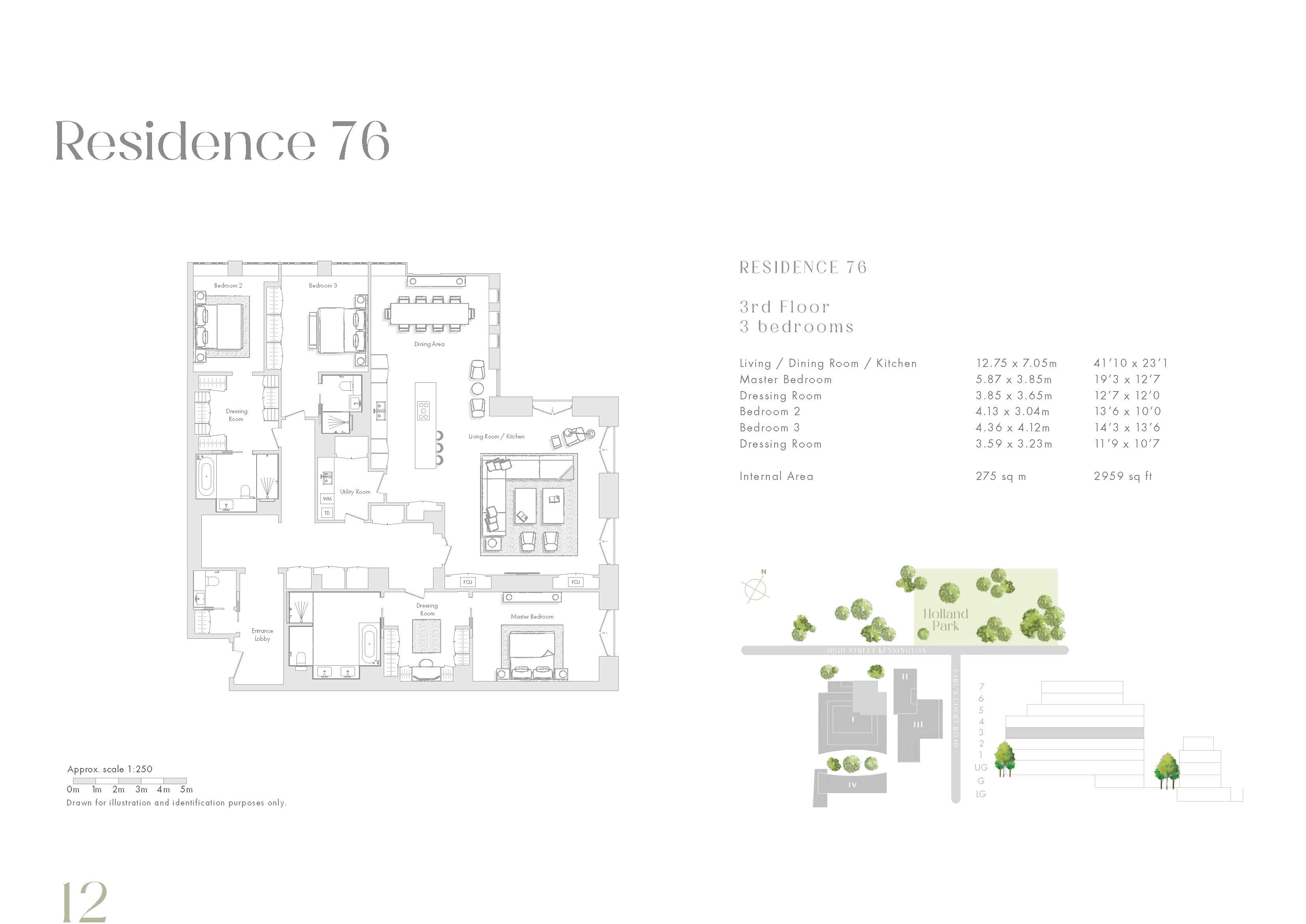 261, Holland Park Gate, London floorplan