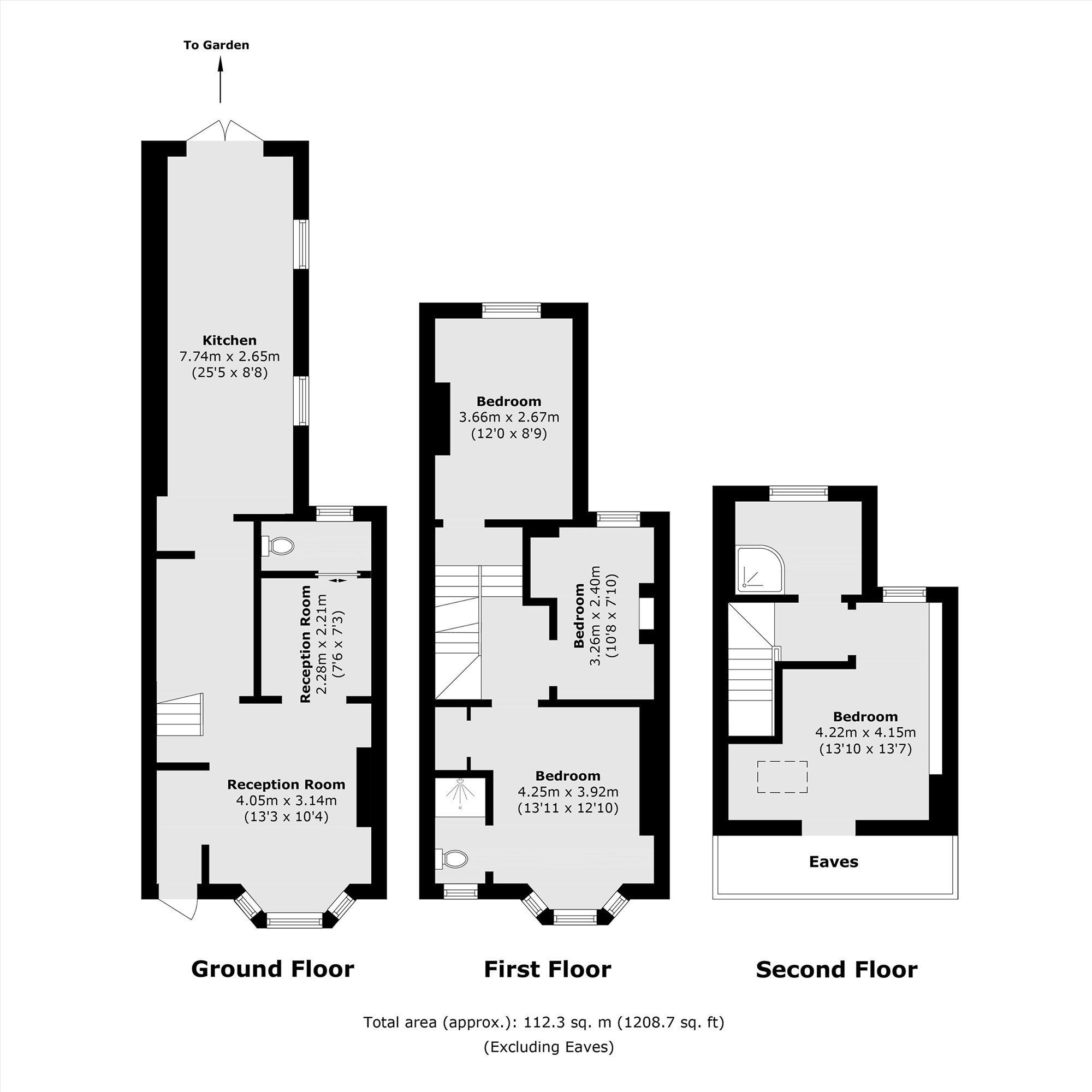18, Lucknow Street, London floorplan