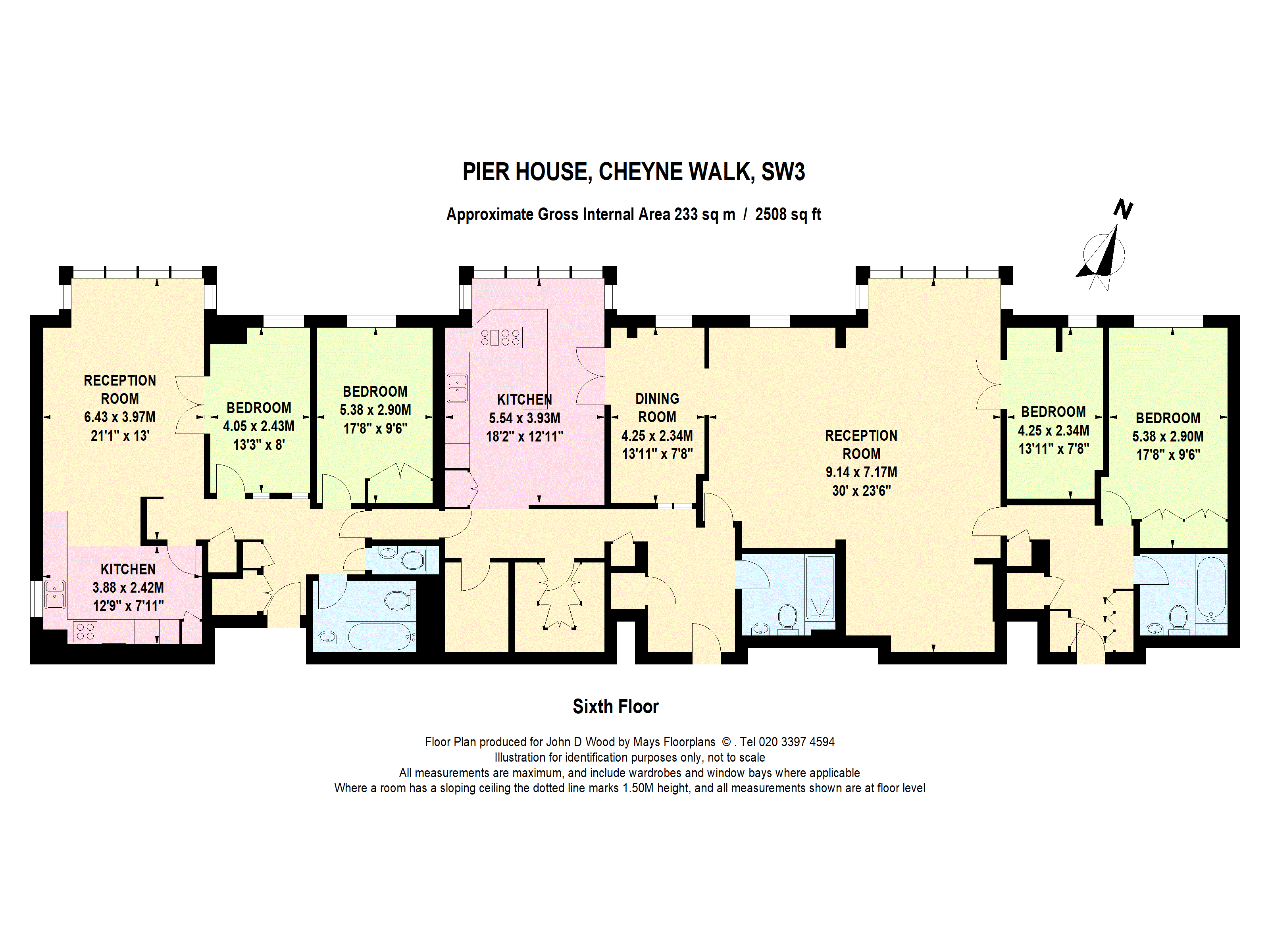 120 Pier House, 31, Cheyne Walk, London floorplan