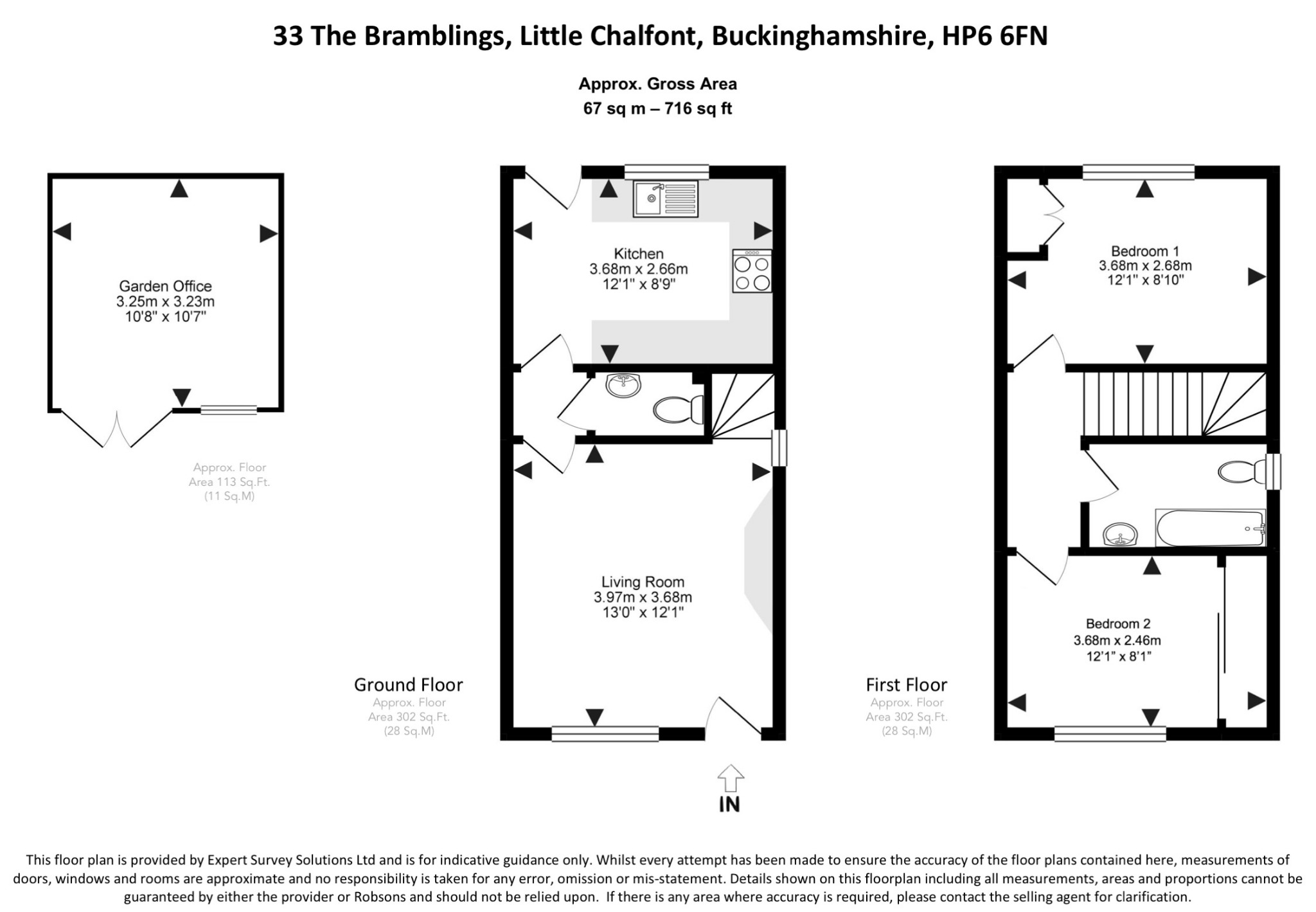 2 Bedrooms End terrace house for sale in The Bramblings, Amersham HP6