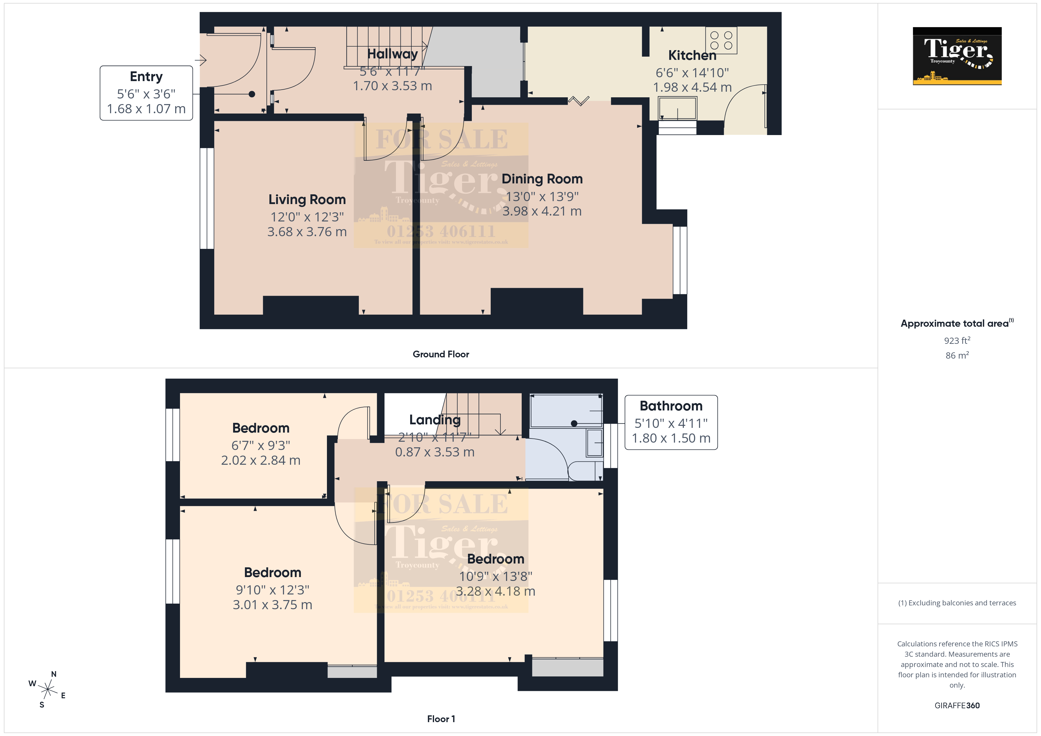 16, Illingworth Road, Preston floorplan