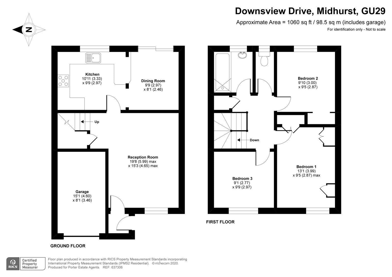 Downsview Drive, West Sussex floorplan