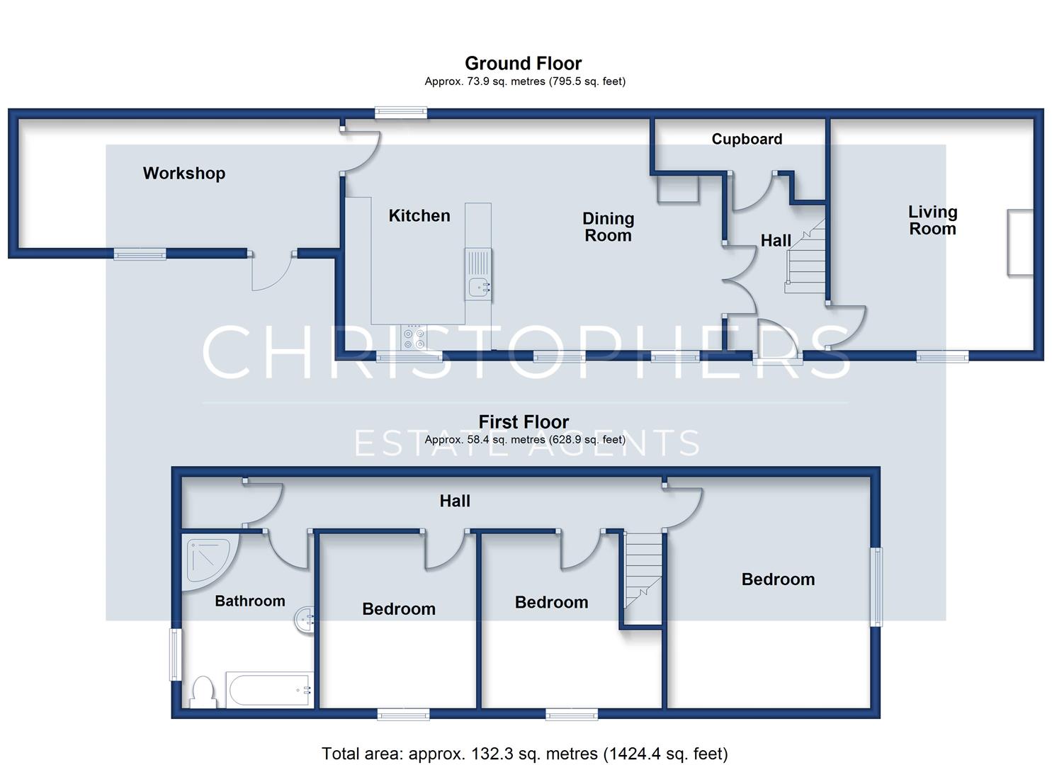 19, Cross Street, Helston floorplan