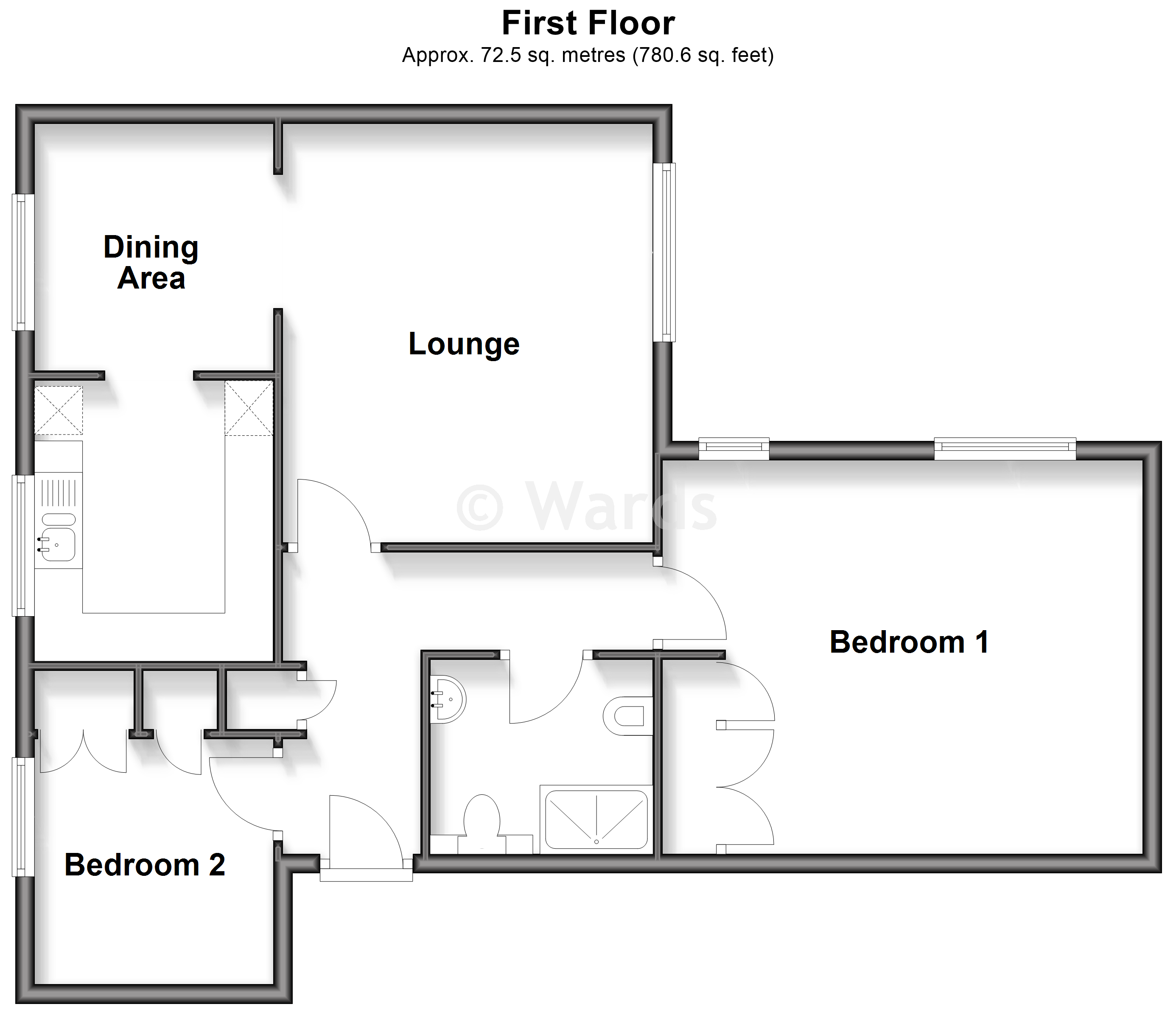 15, Atwater Court, Maidstone floorplan