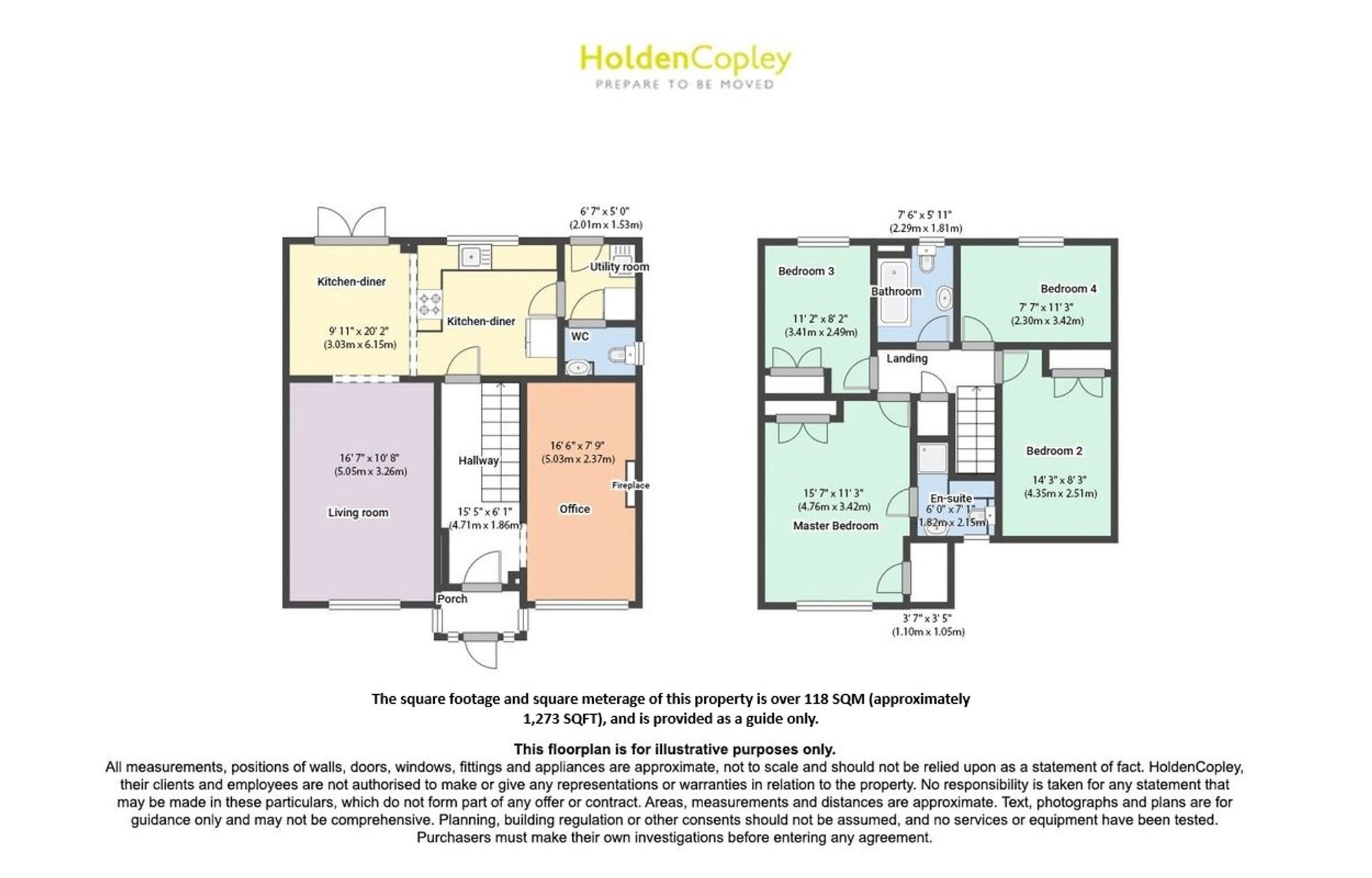 12 Pitch Close, Nottingham floorplan
