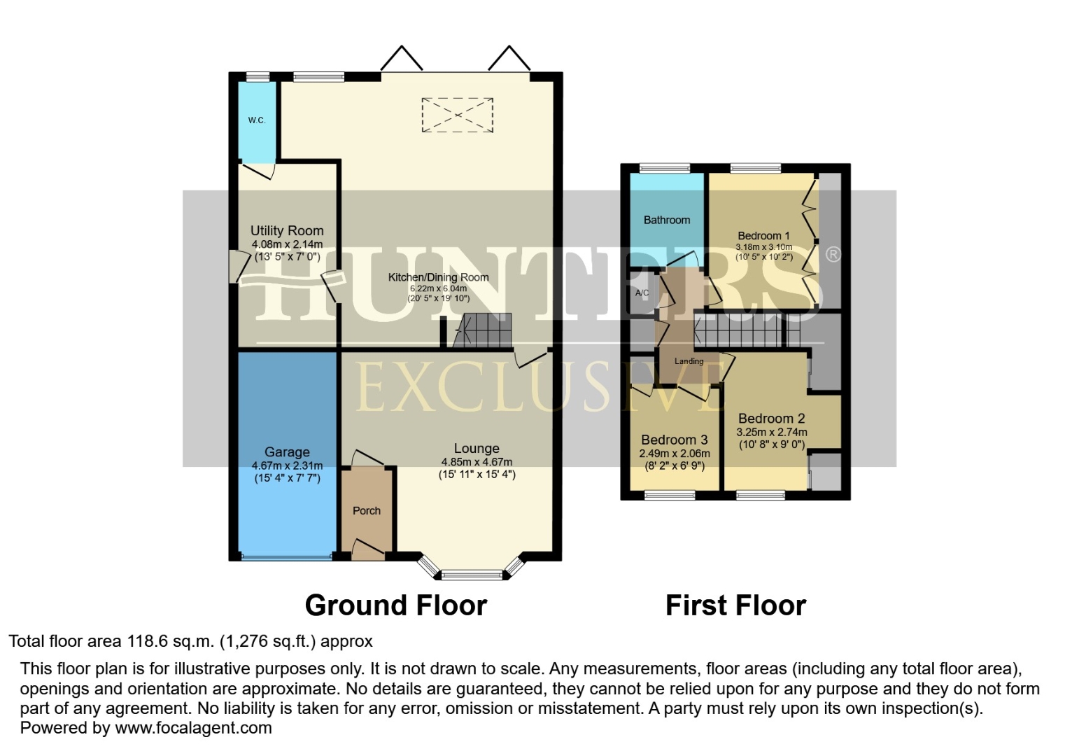 5, Irving Close, Lichfield floorplan