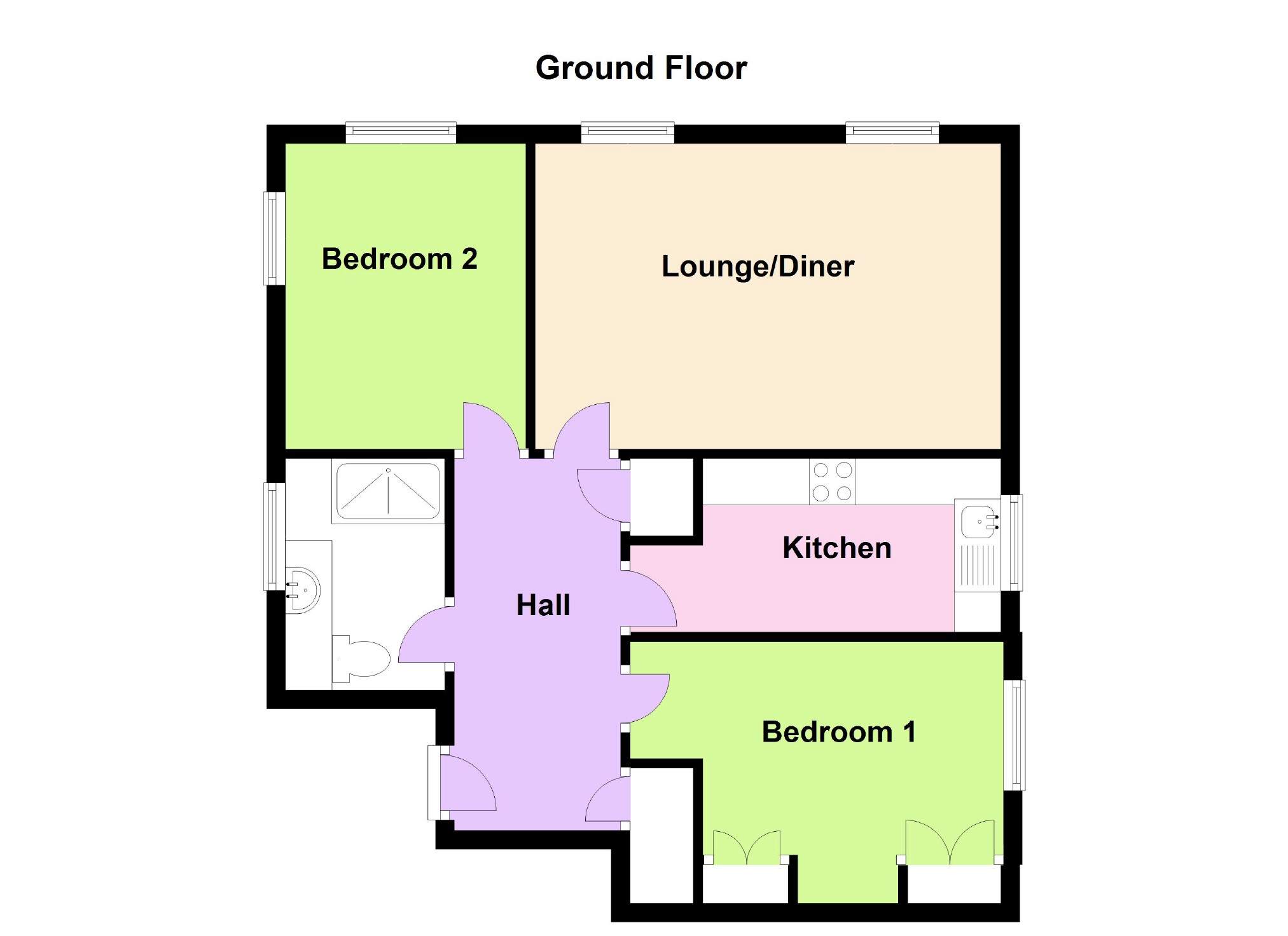 2 Bedrooms Flat for sale in Boulevard, Weston-Super-Mare BS23