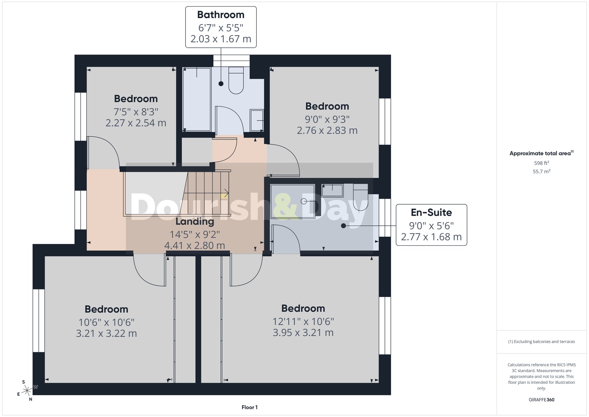 9 Burton House Gardens, Stafford floorplan