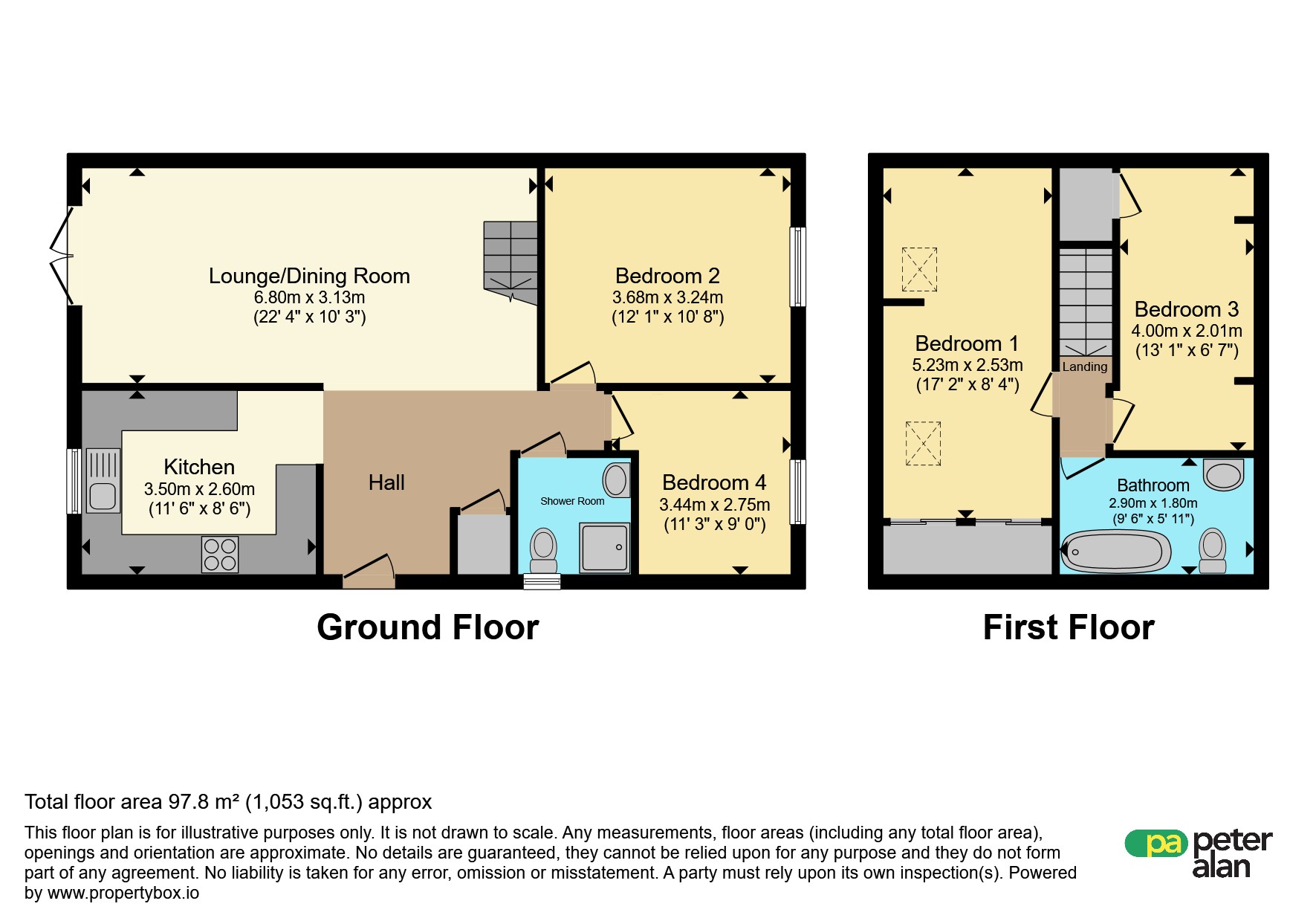 26, Jasmine Drive, Cardiff floorplan