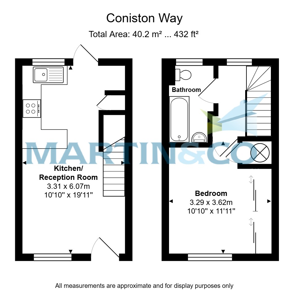 1, Coniston Way, Egham floorplan