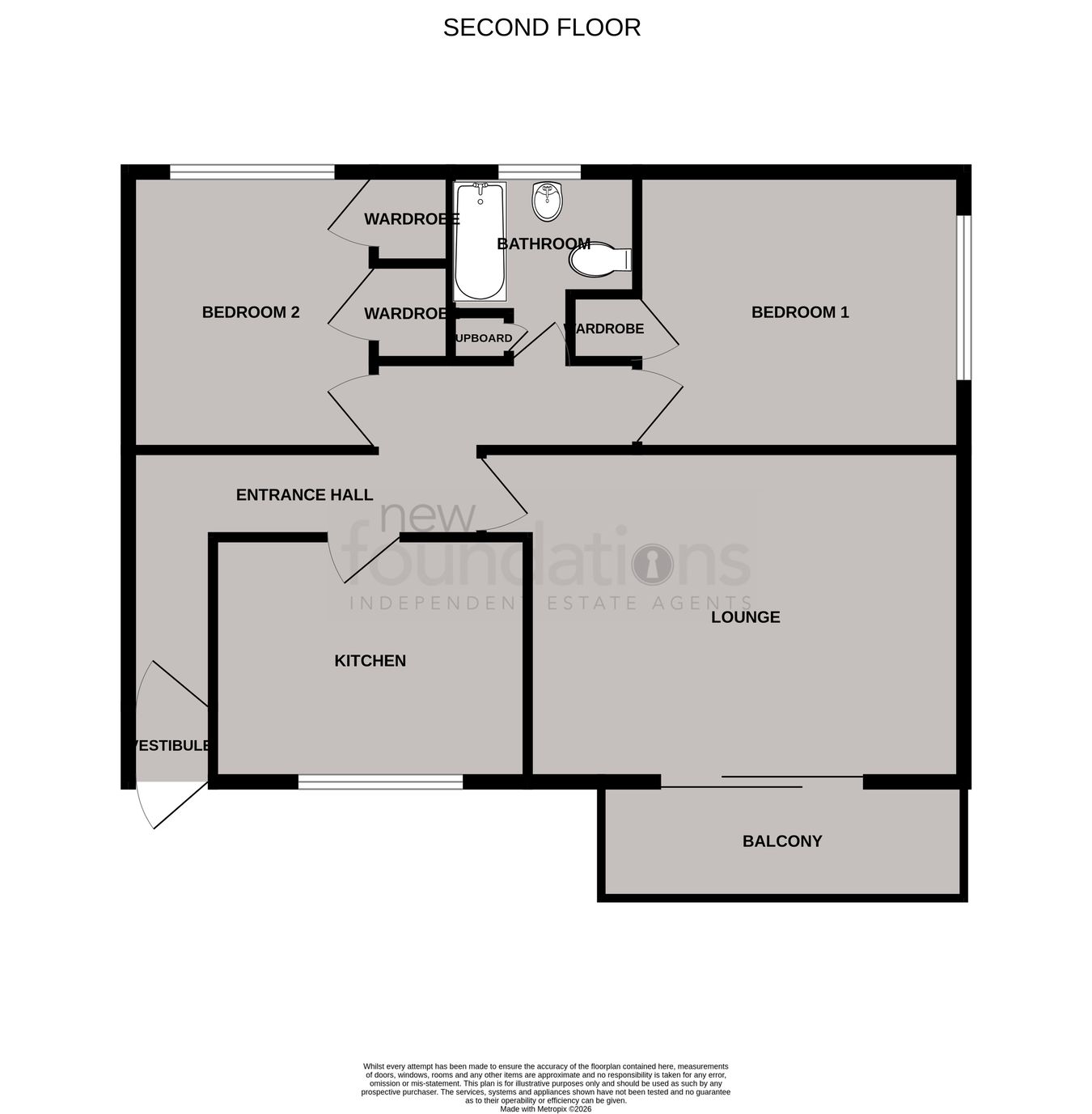 12 Ashtead Towers, Sutton Place, Bexhill-on-Sea floorplan
