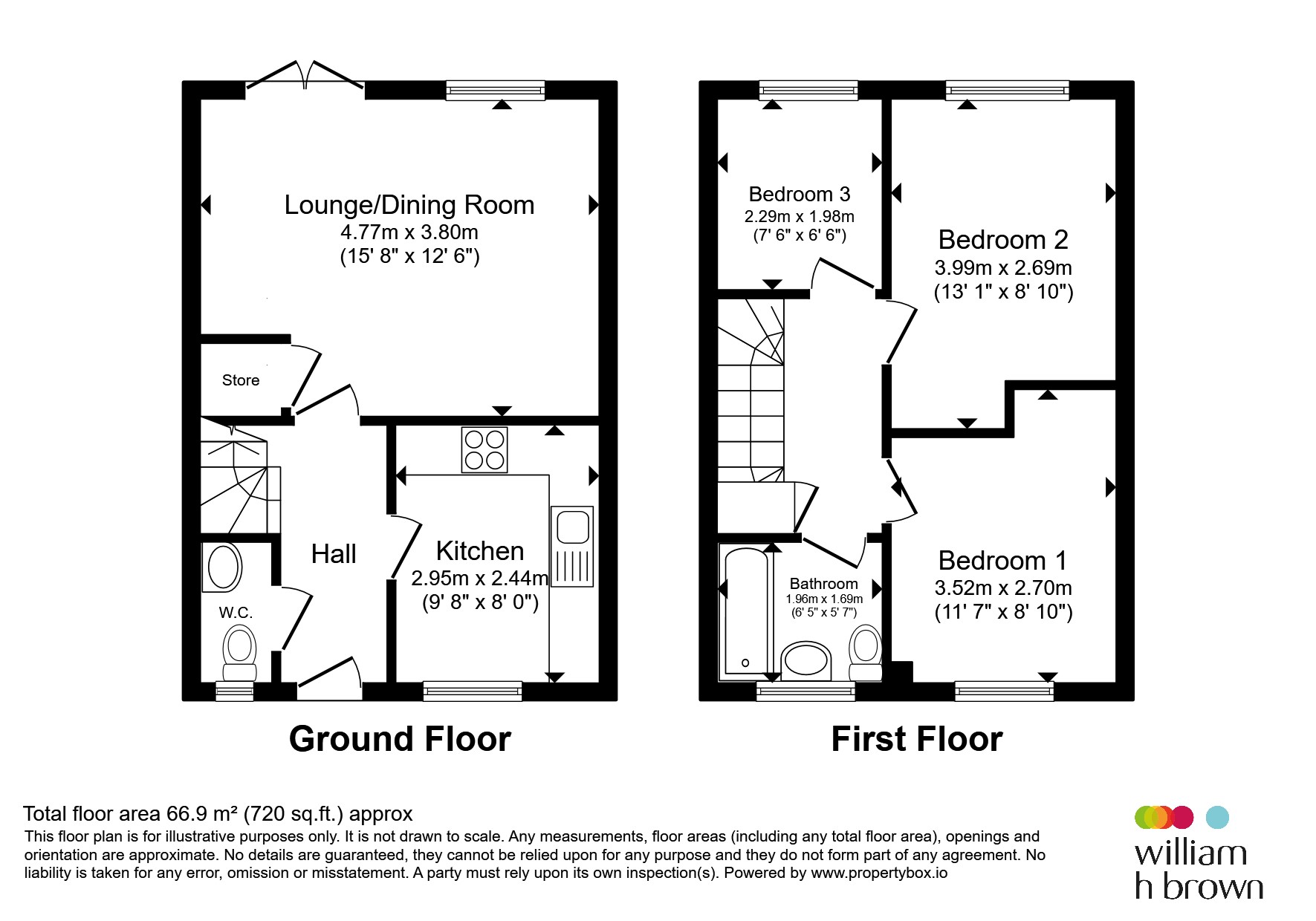 44, Strathern Road, Leicester floorplan