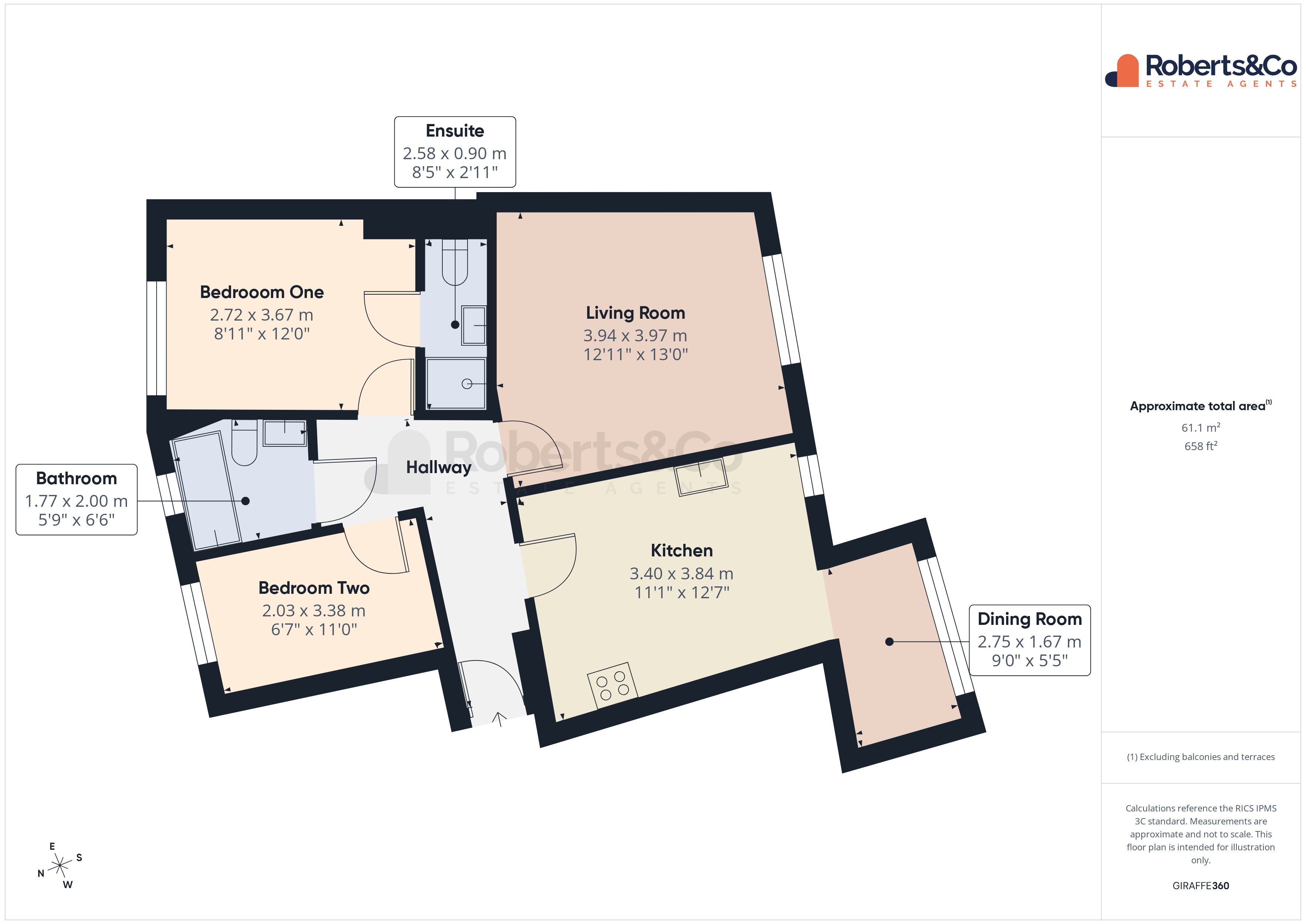 12, Halliwell Crescent, Hutton floorplan